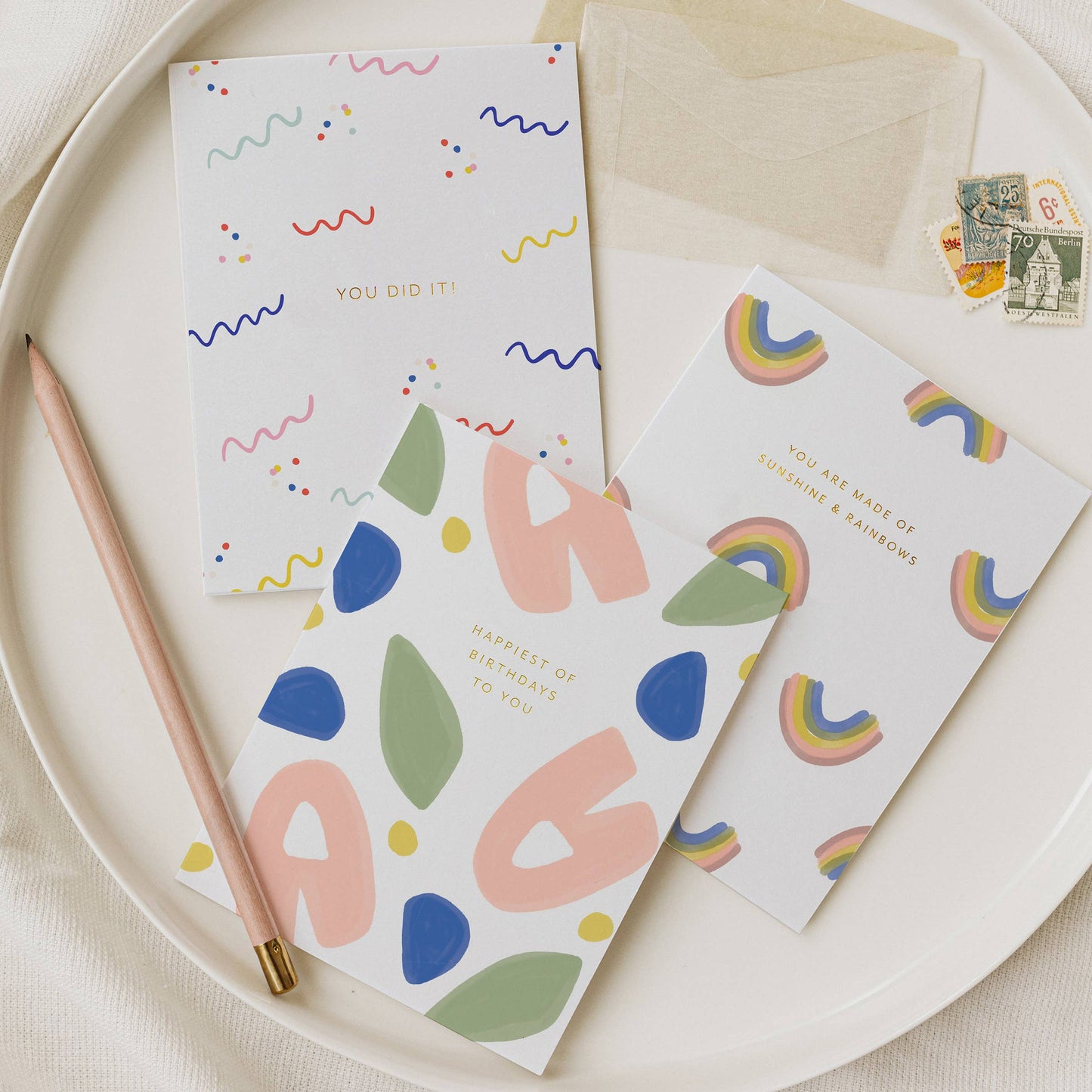 You Did It Confetti Card