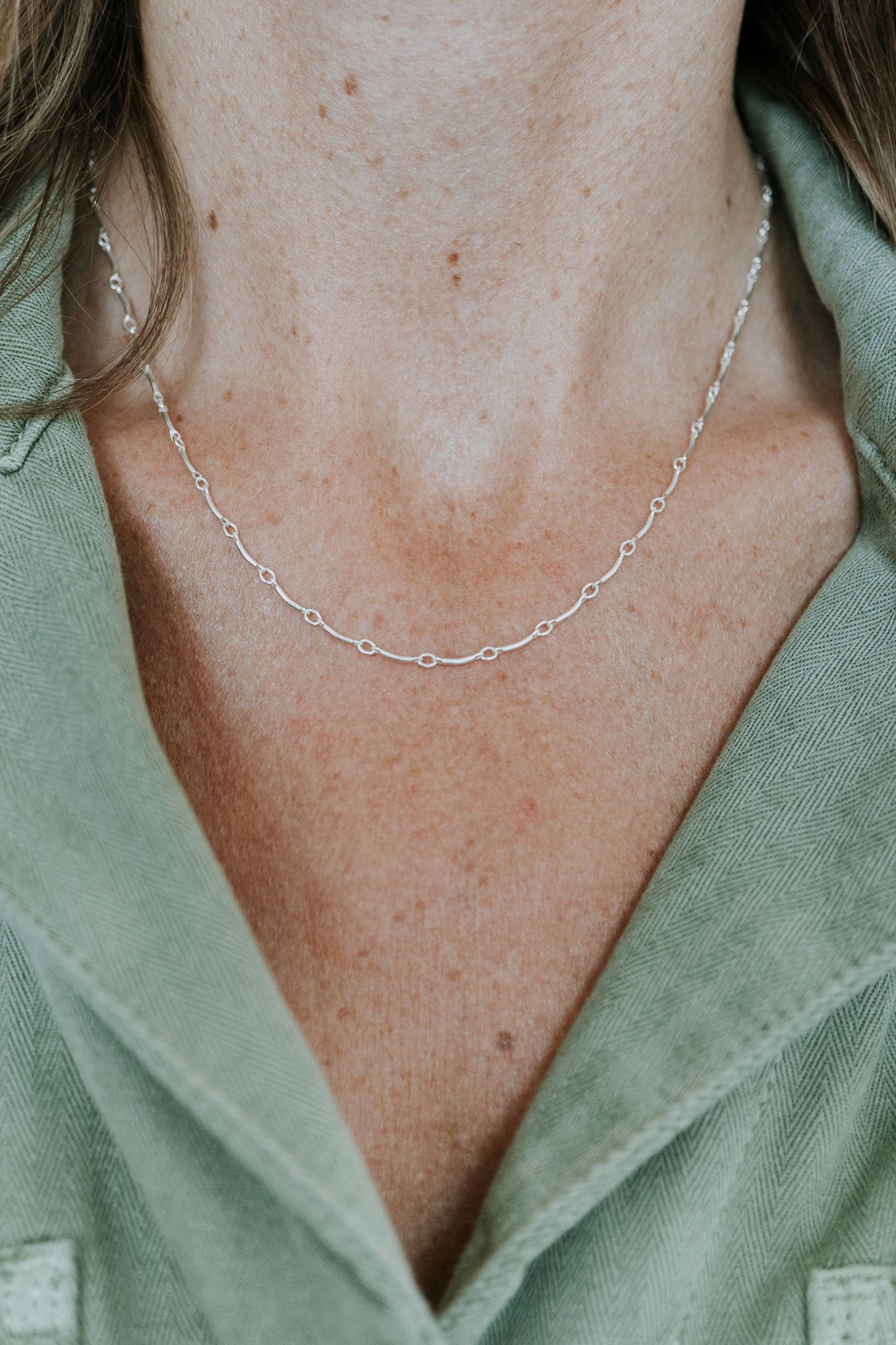 Ups & Downs Necklace: Gold Fill