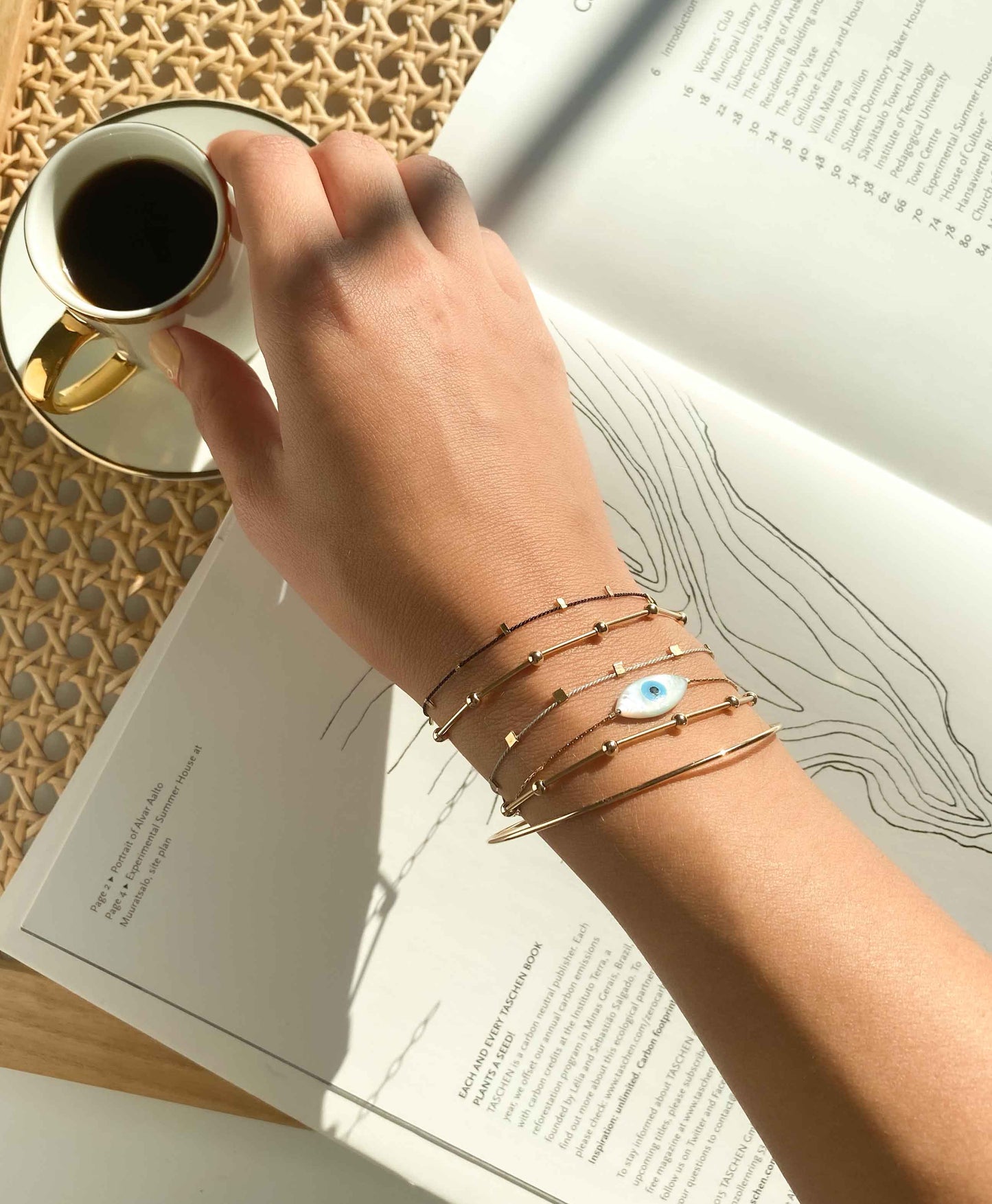 Hilo Bracelet: Lilac / 14k Gold Filled