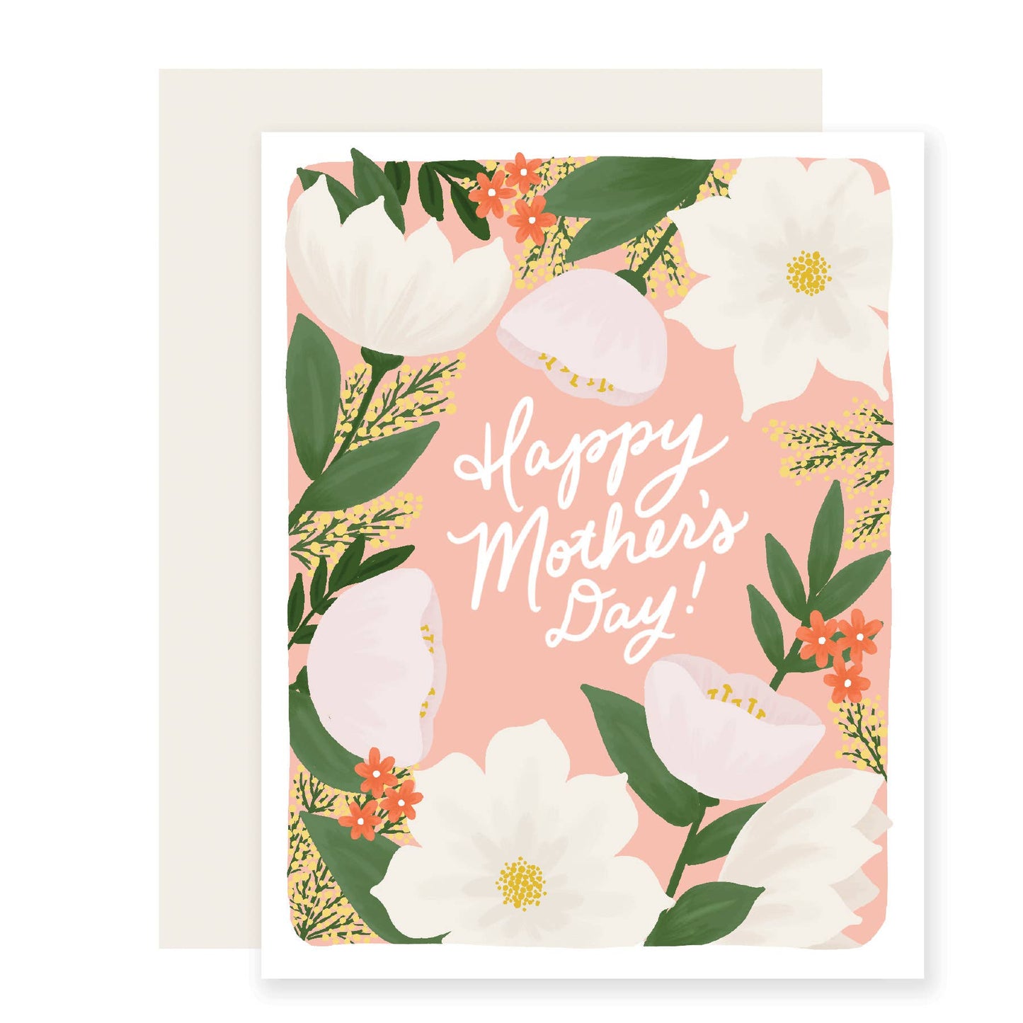 Mother's Day Big Blooms Floral Mother's Day Card