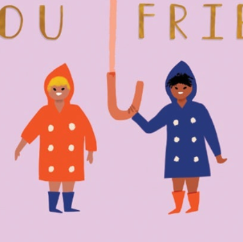 Raindrops Sympathy Card