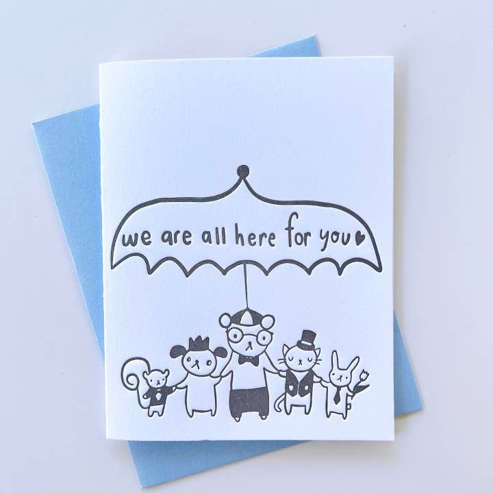 Here for You Sympathy Card