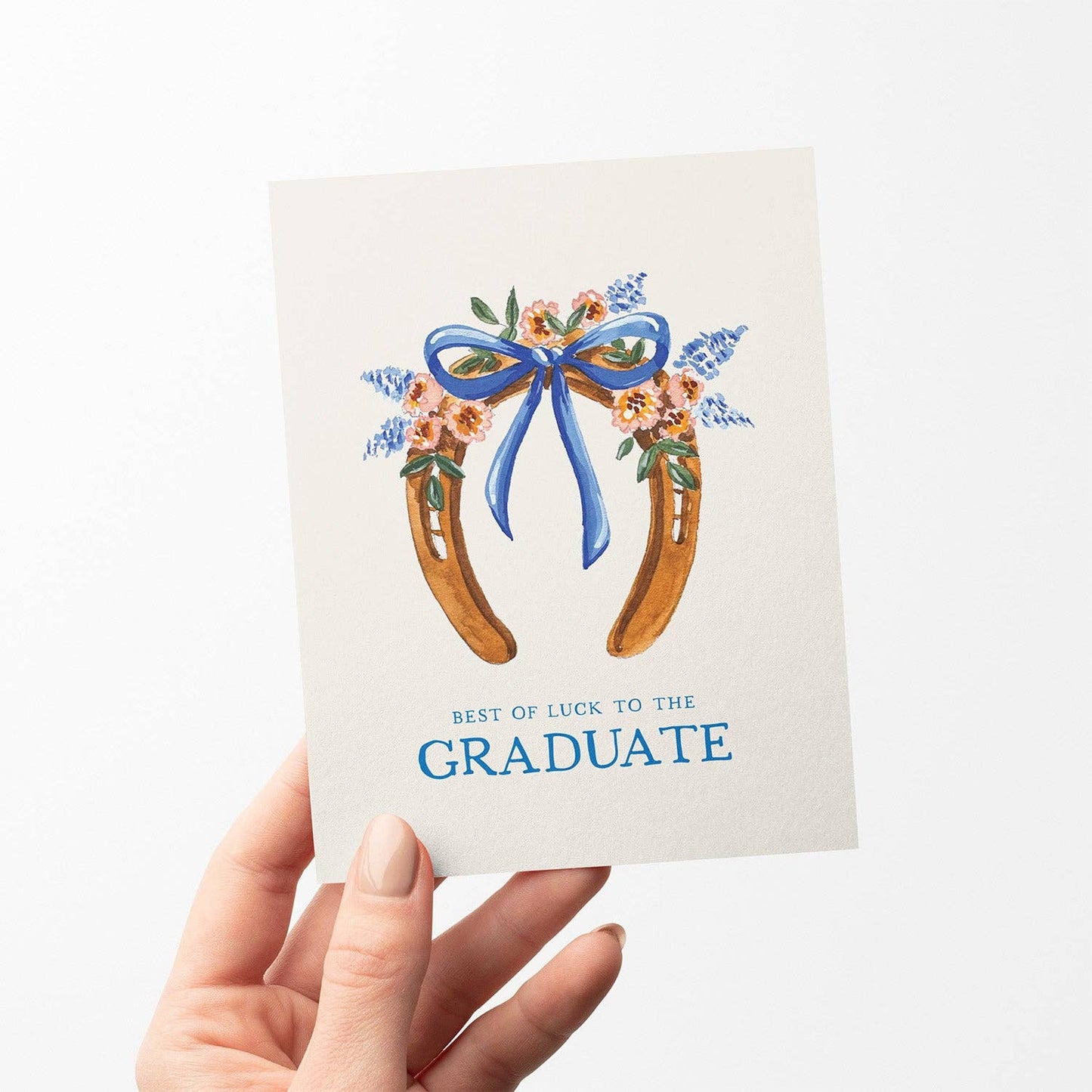 Horseshoe Graduate Greeting Card