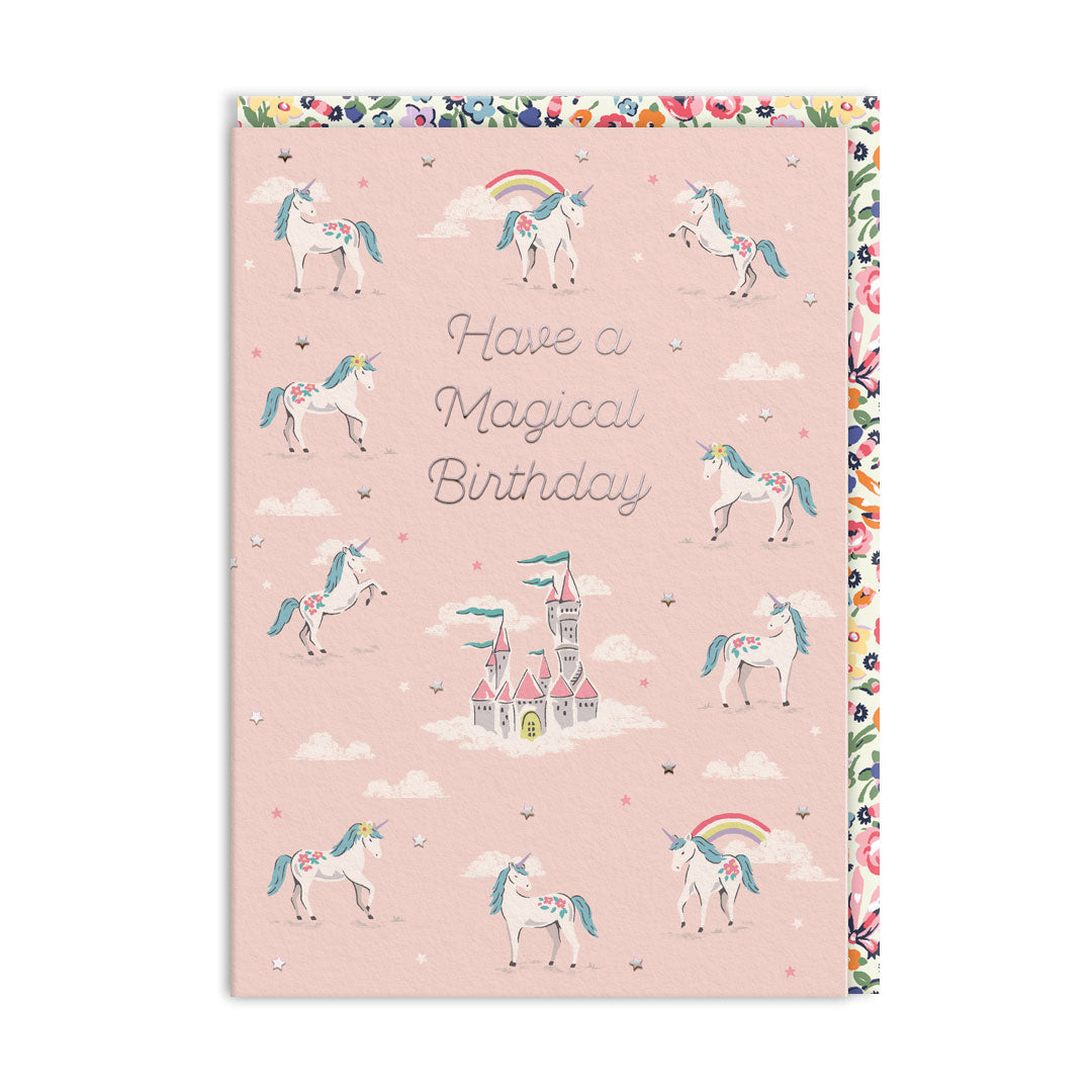 Magical Unicorn Birthday Card