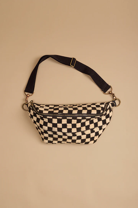 Checkered Sling Bag