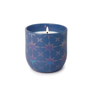 Paddywax Lustre 10 oz Candle | Matte Blue Sapphire Waters