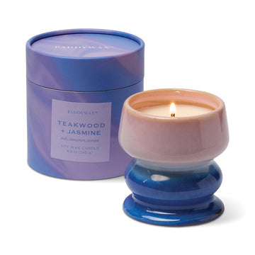 Paddywax 8.5 oz Melt Candle | Teakwood & Jasmine