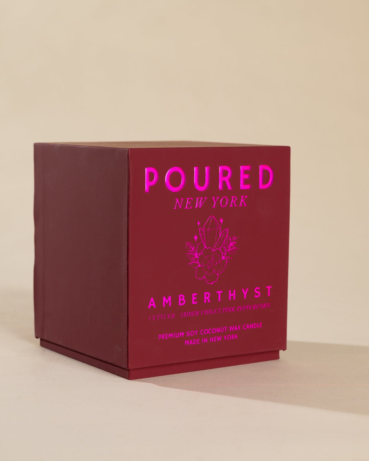 Poured New York 10 oz Candle | Amberthyst