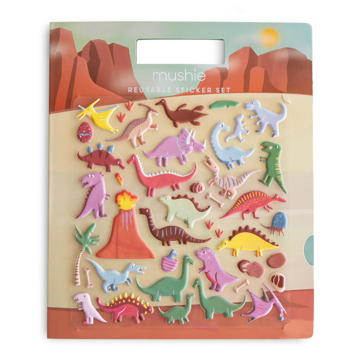 Reusable Sticker Set Dino