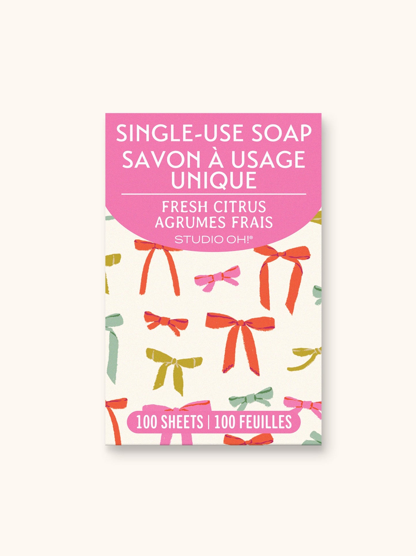 Put a Bow on It Single Use Soap Sheets
