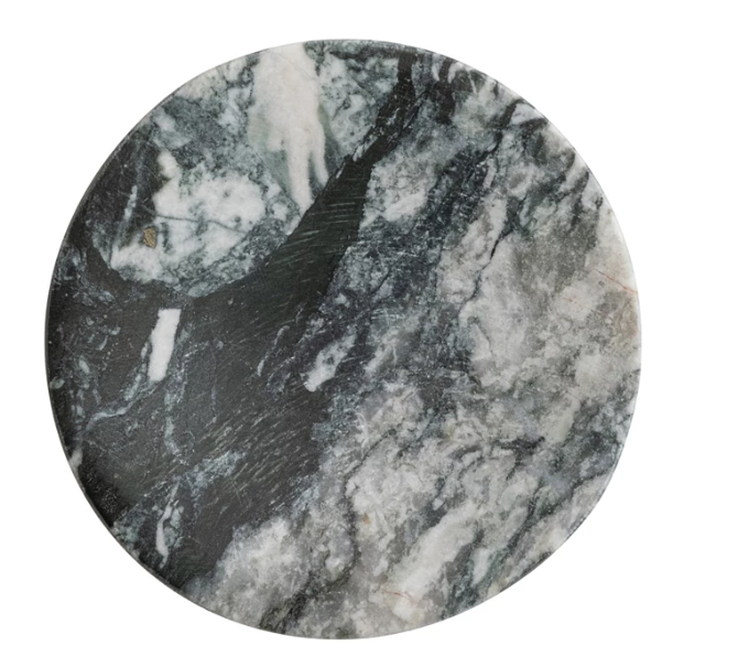 Marble Soap Dish, Black Melange