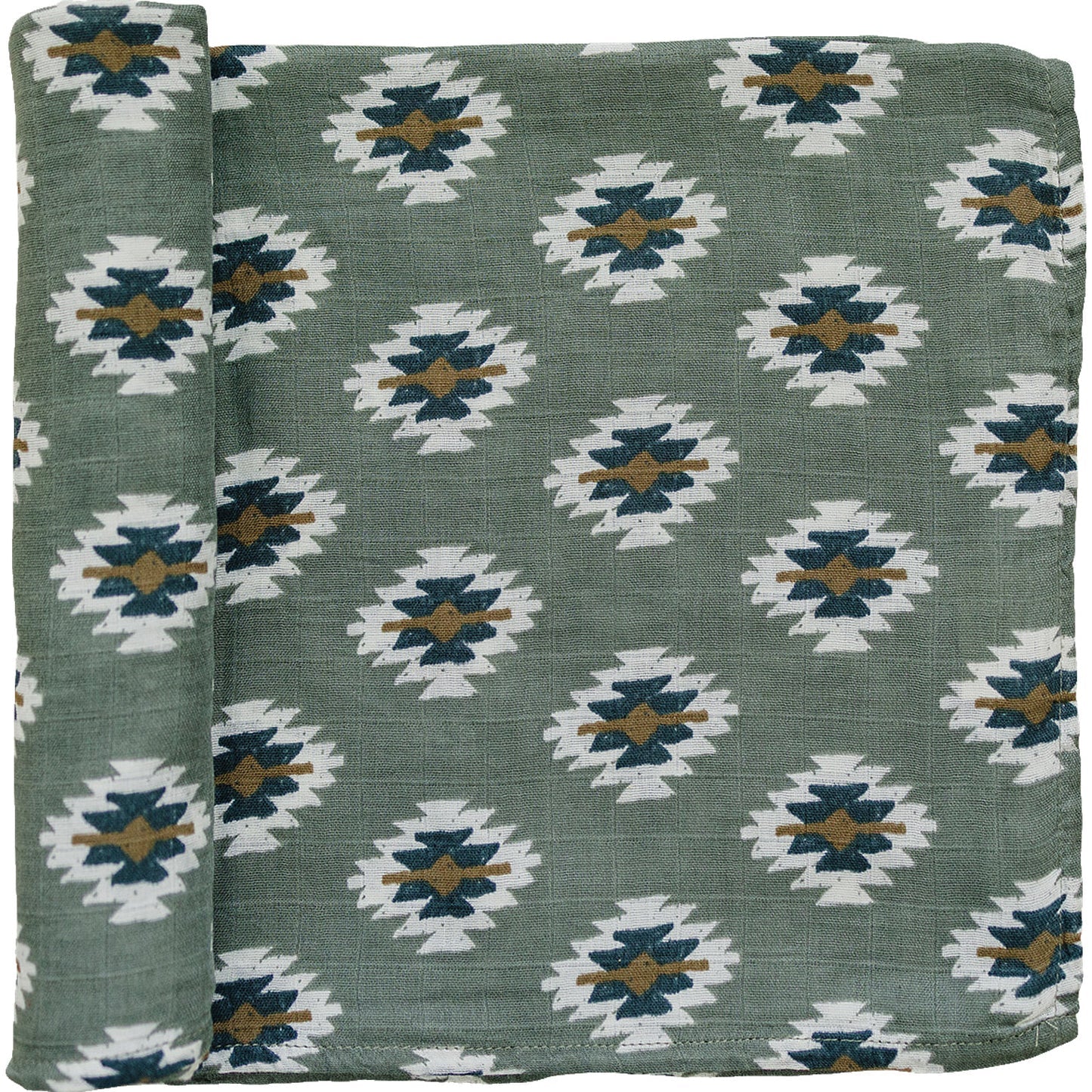 Southwest Aztec Muslin Swaddle