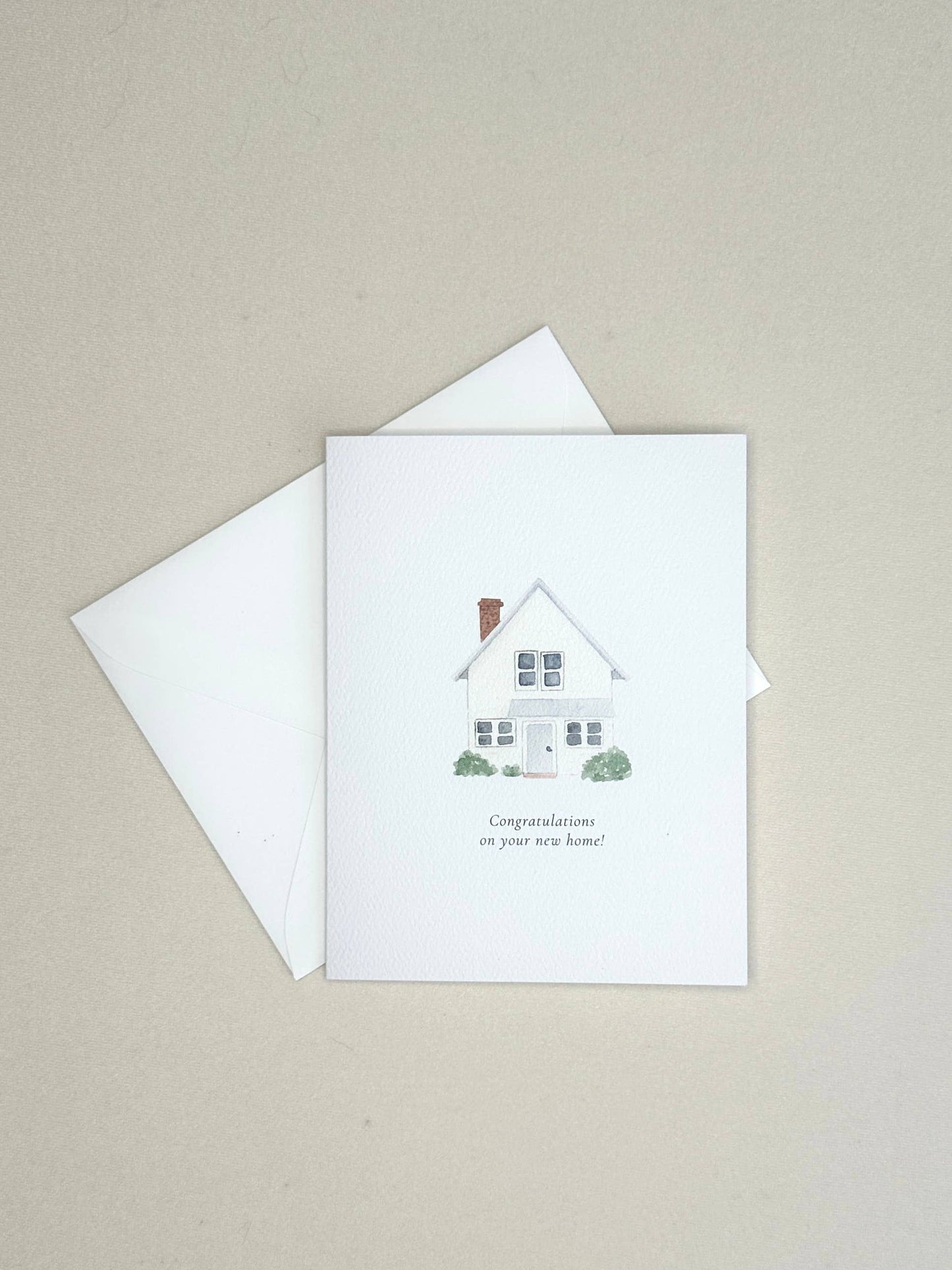Congratulations on Your New Home Greeting Card