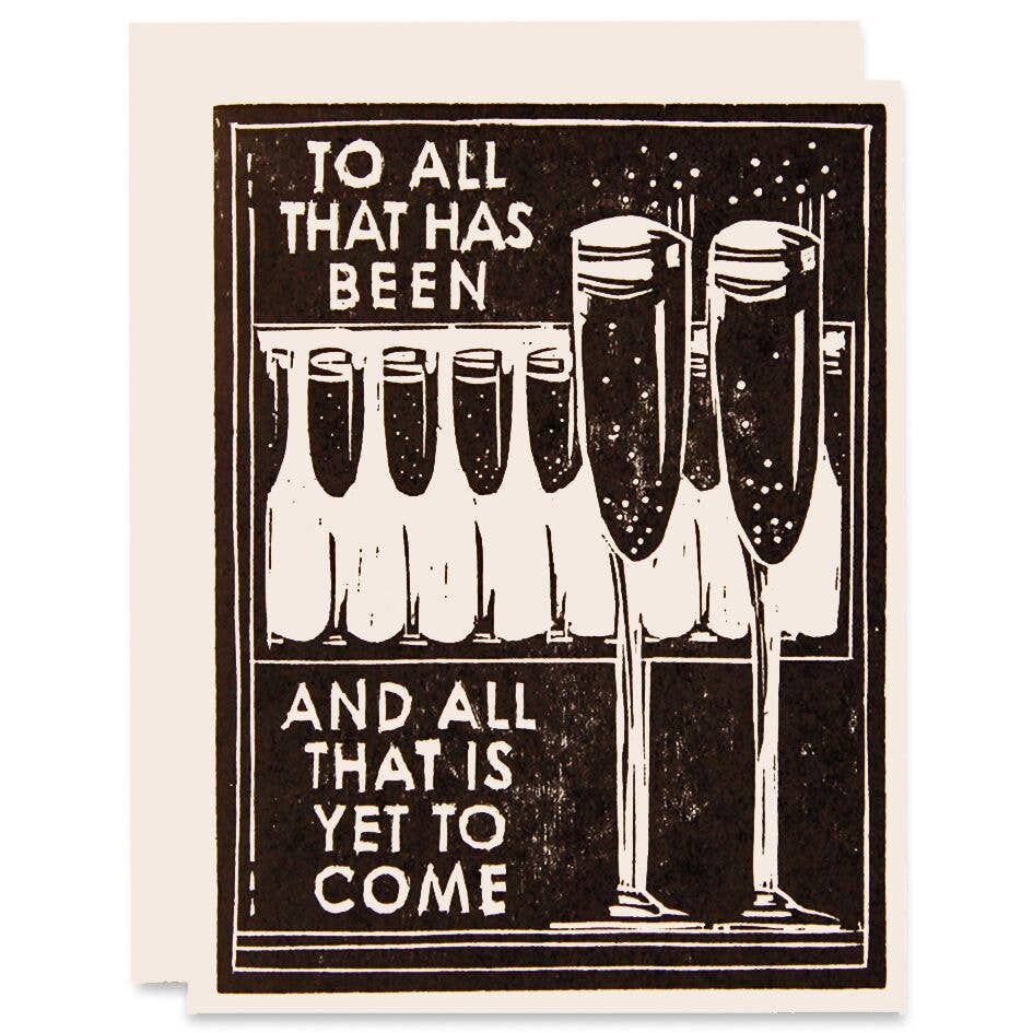 Cheers To All Anniversary Card