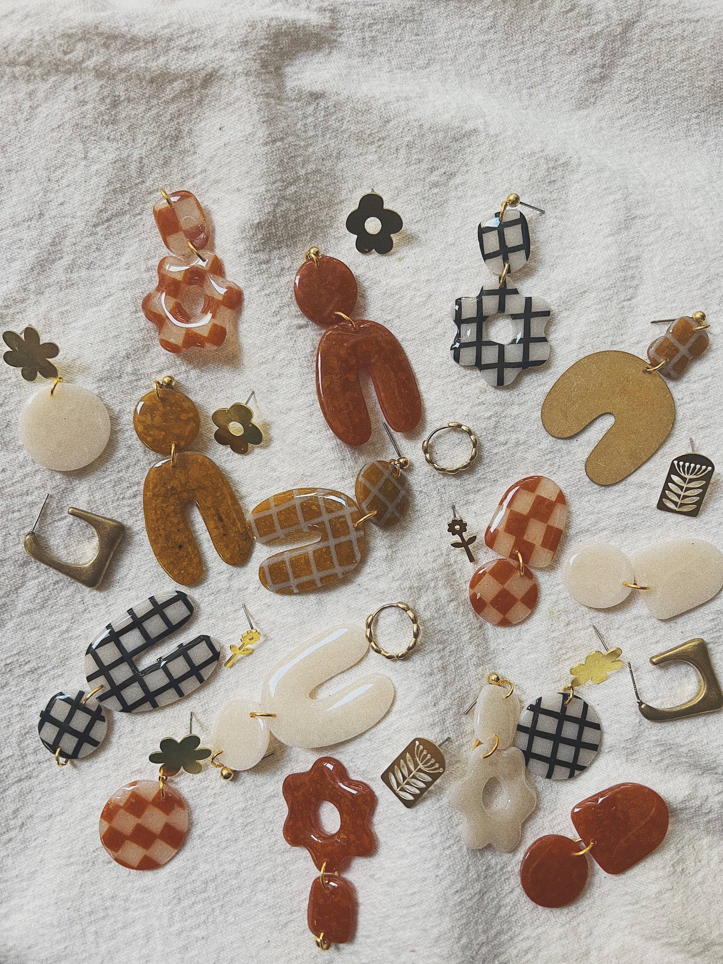 Winn Earrings | Rust