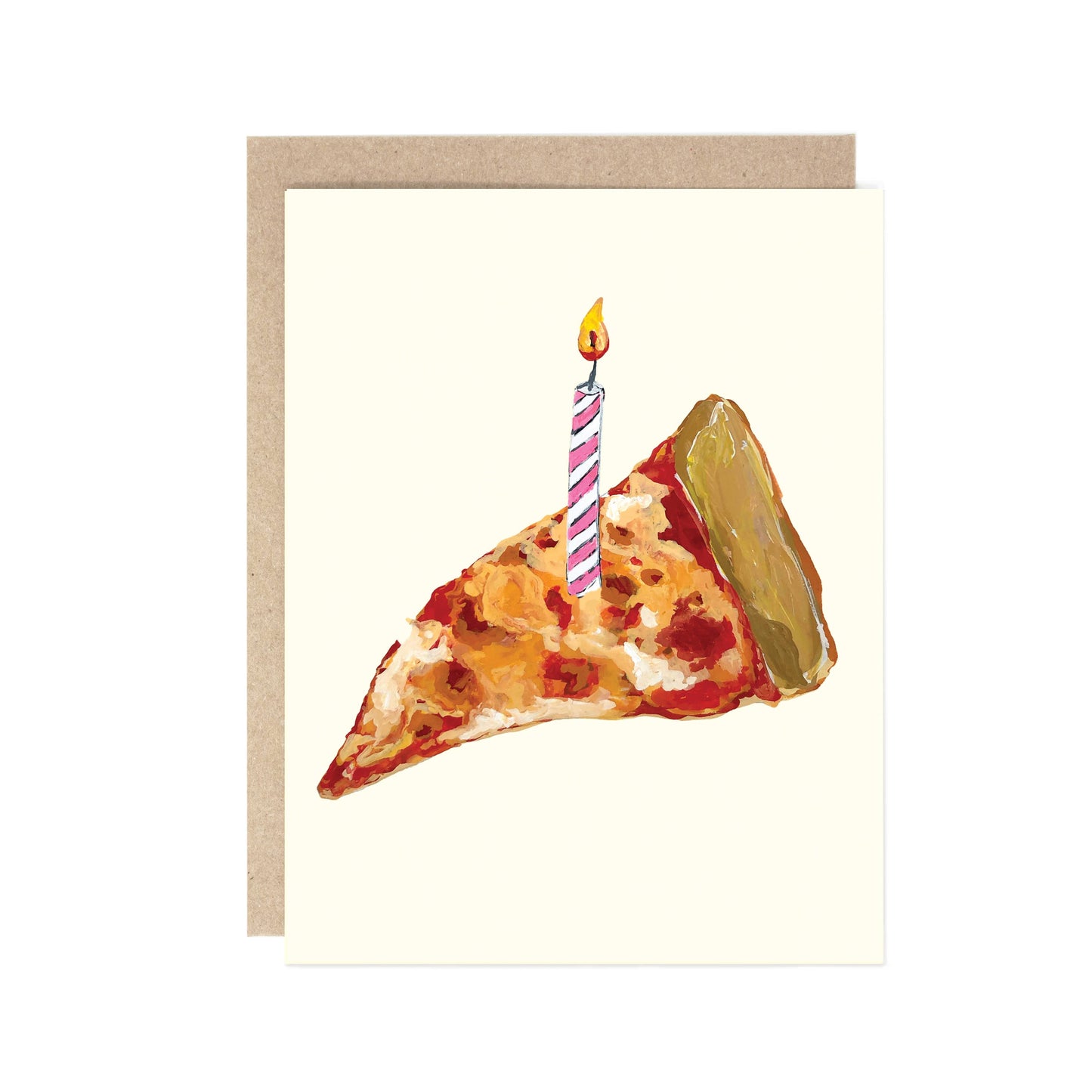 Pizza Slice Birhday Card