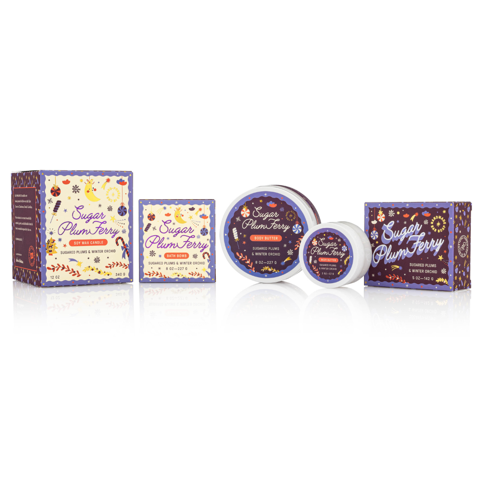 Sugar Plum Ferry Bath Bomb