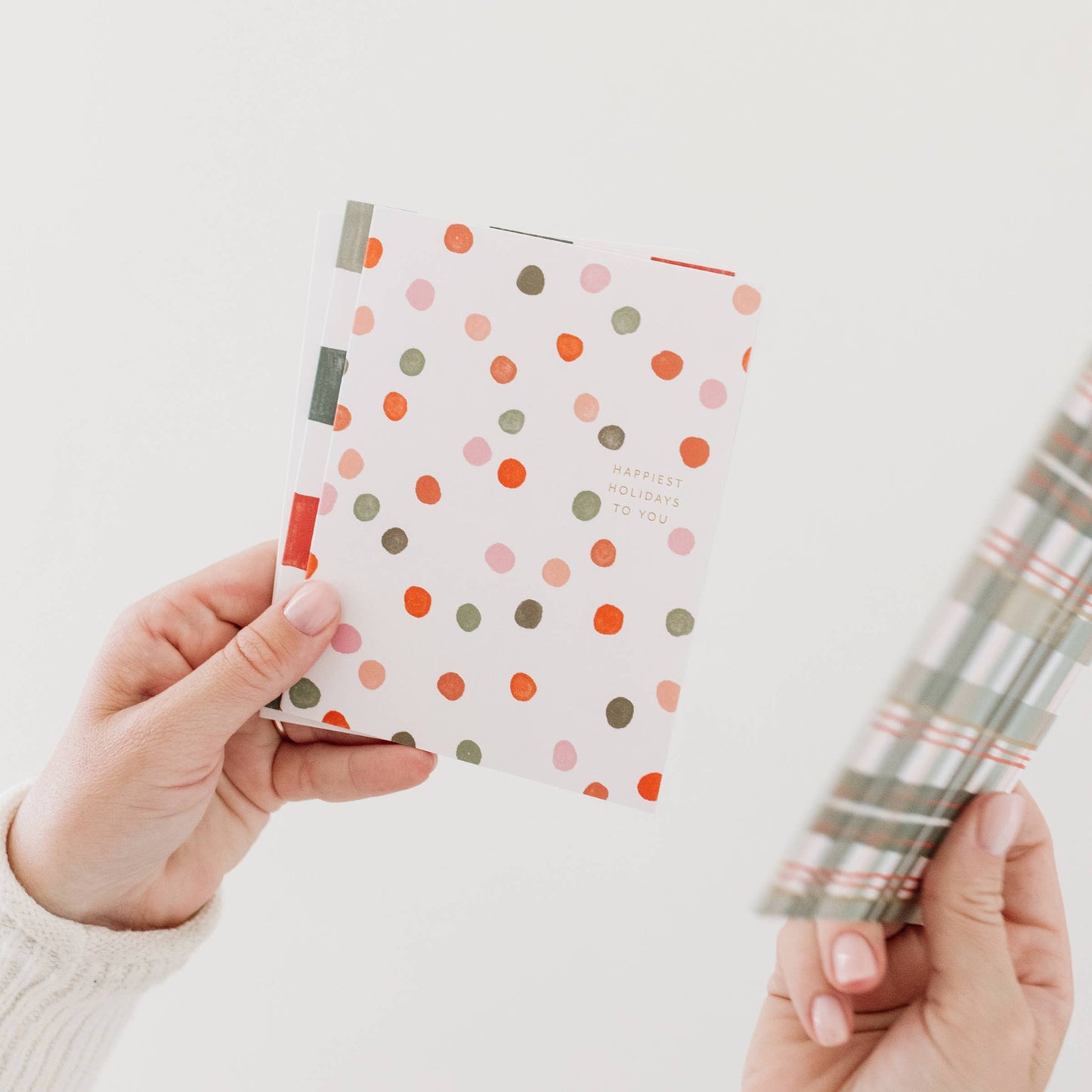Holiday Confetti Card