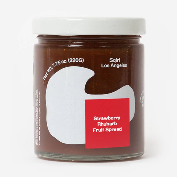 Strawberry Rhubarb Fruit Spread