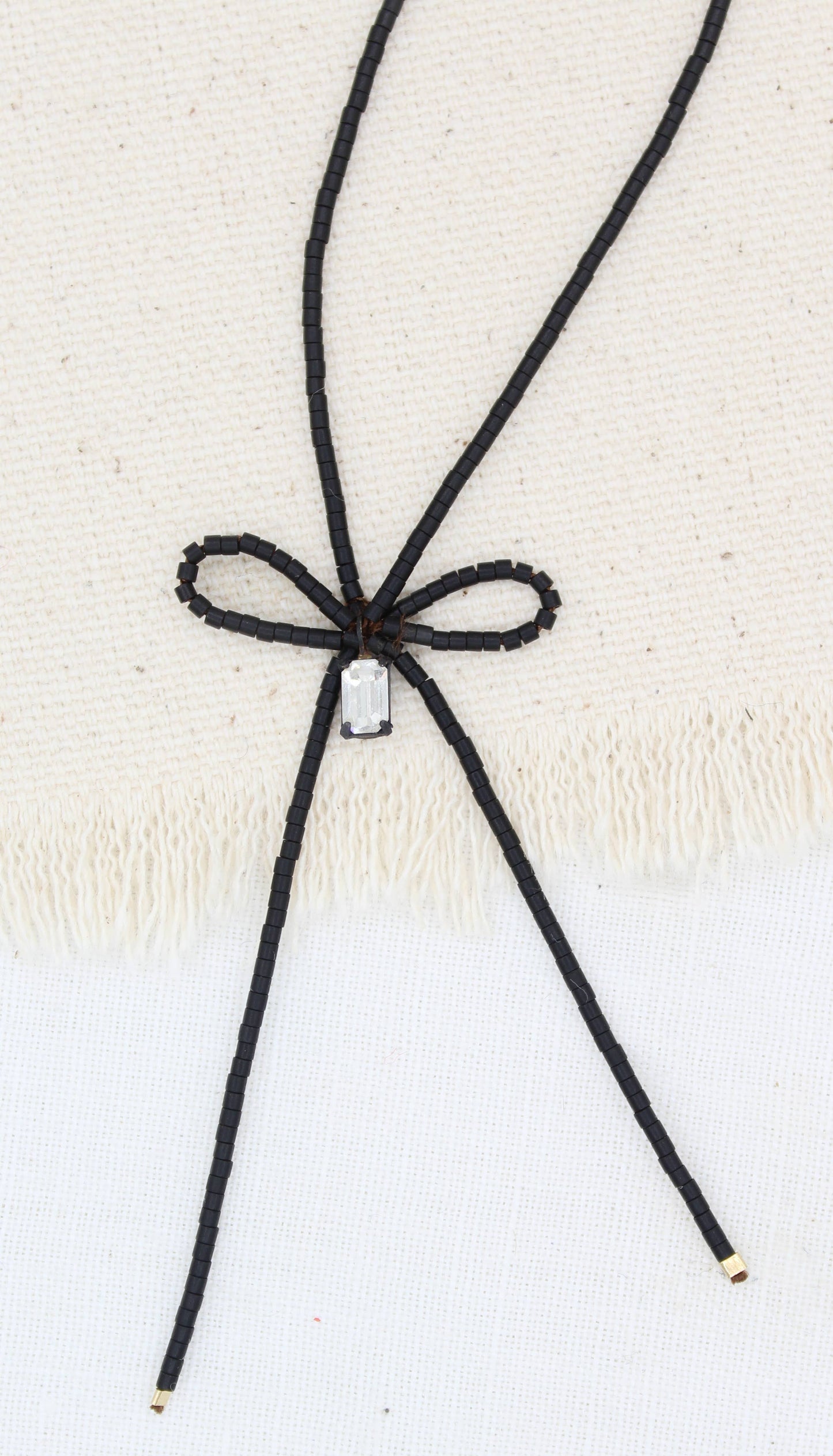 Forget Me Not Necklace: Holiday: Black Tie