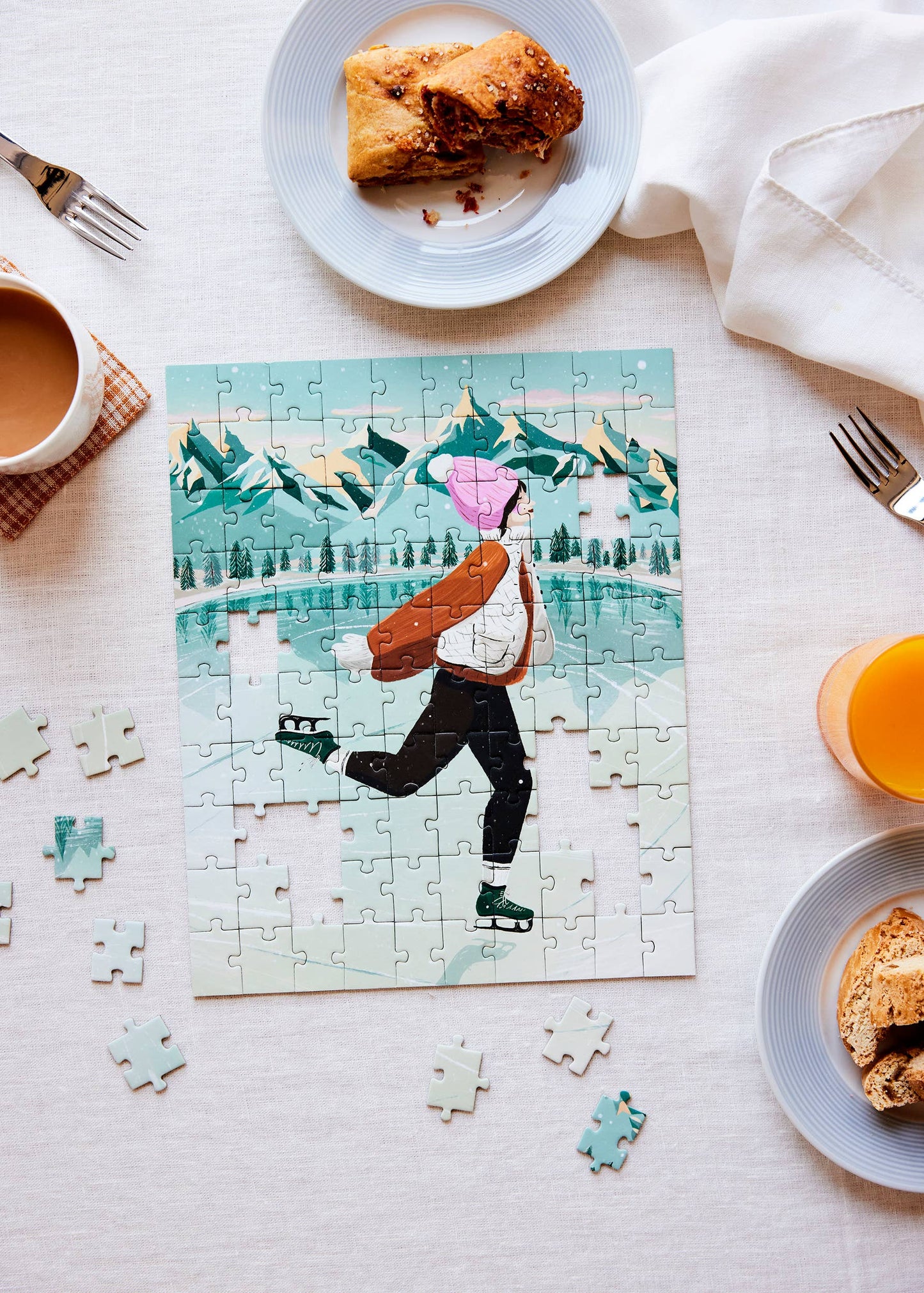 The Skater 100 Piece Puzzle