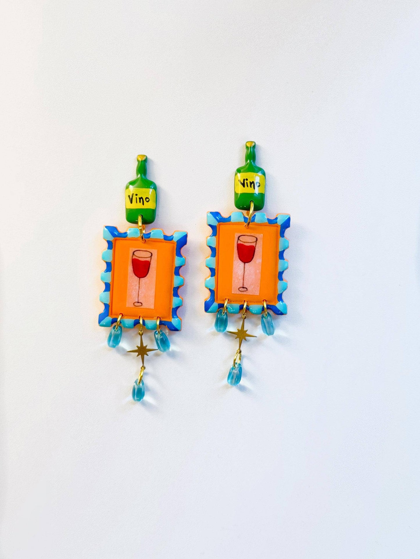 Summer Foodie Earrings | Orange