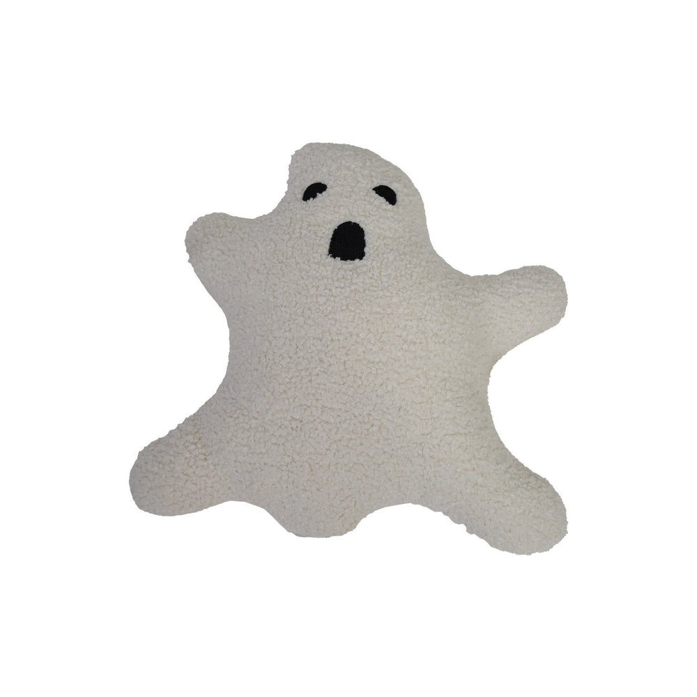 Fabric Ghost Shaped Pillow | White
