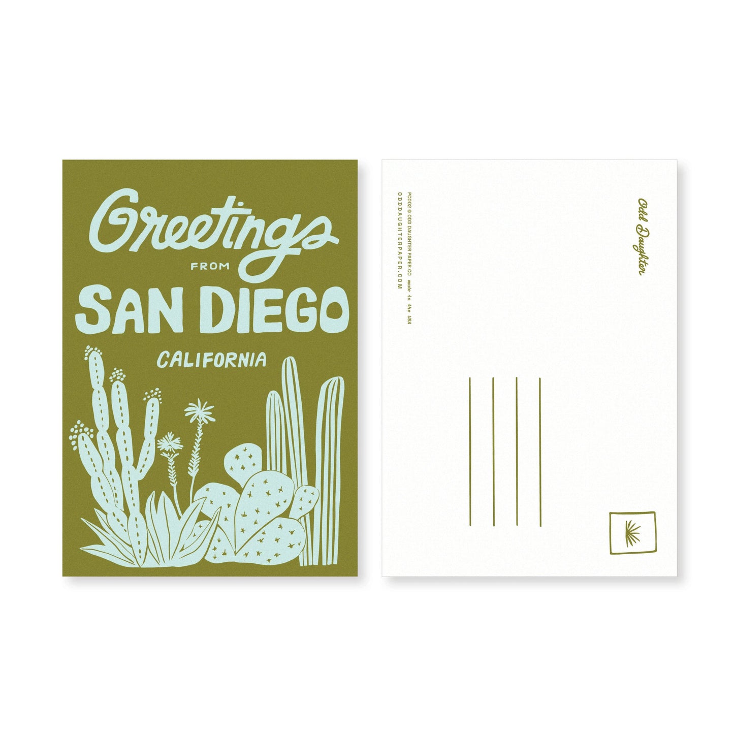 San Diego Postcard