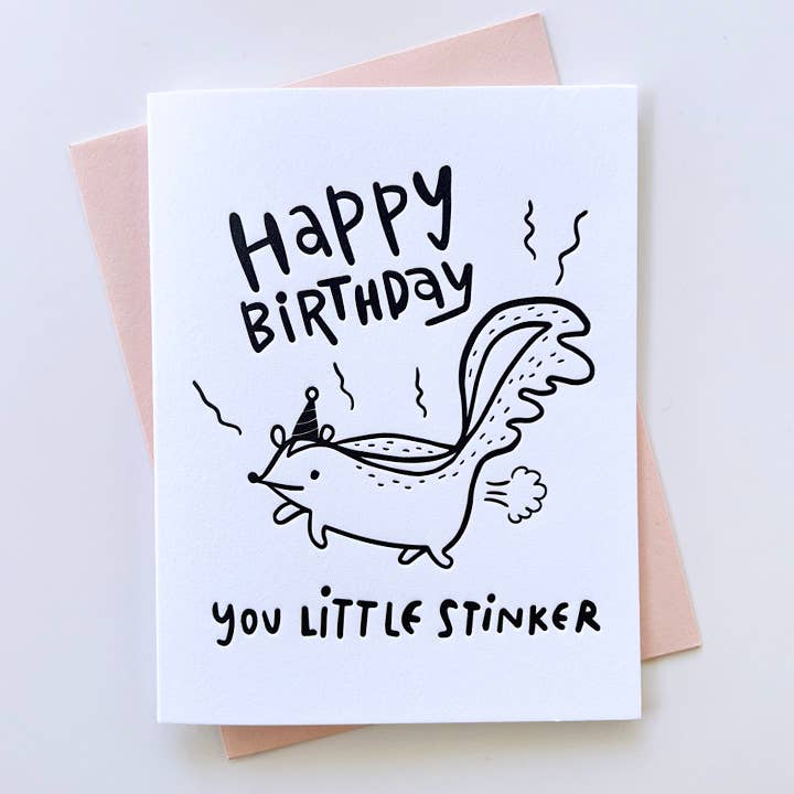Lil Stinker Birthday Card