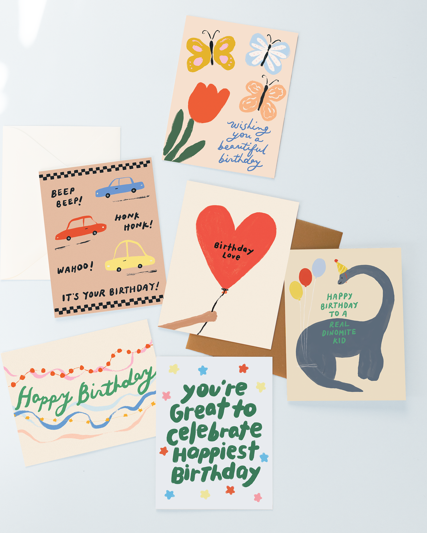Butterflies Birthday Card