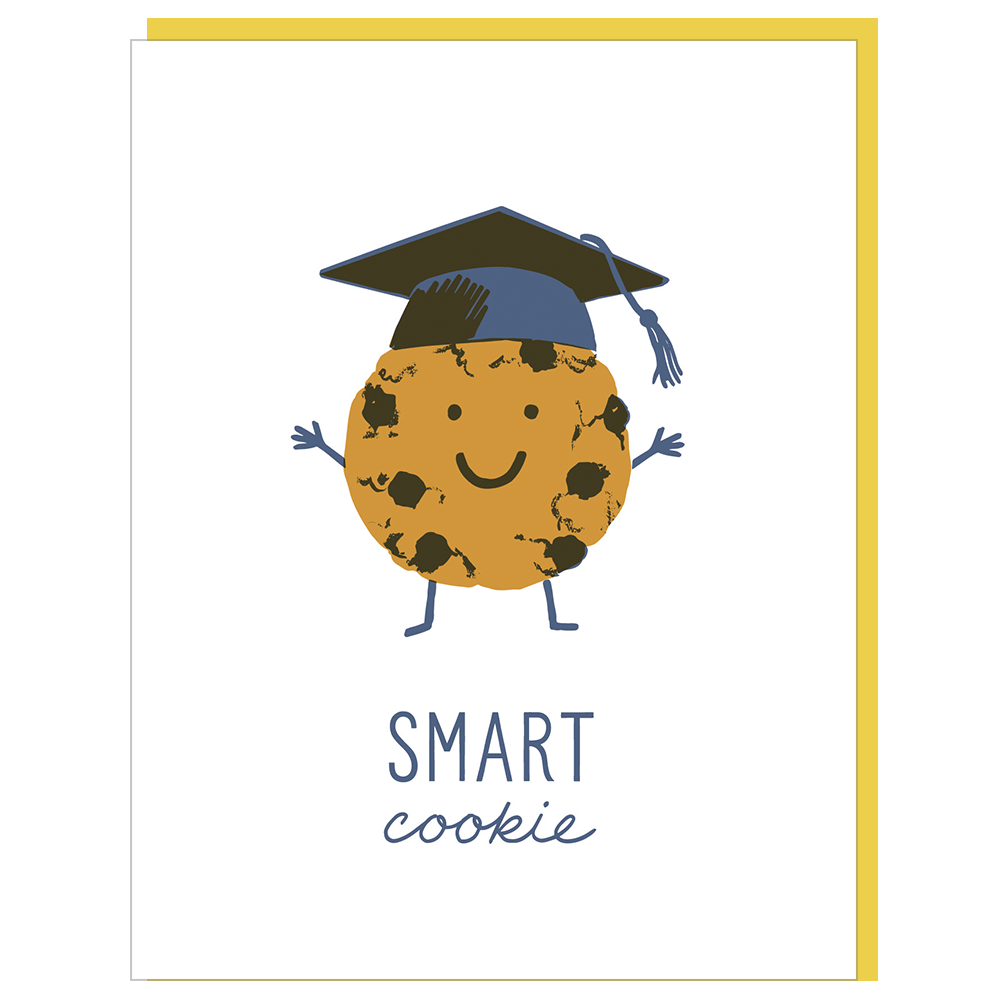 Chocolate Chip Cookie Graduation Card