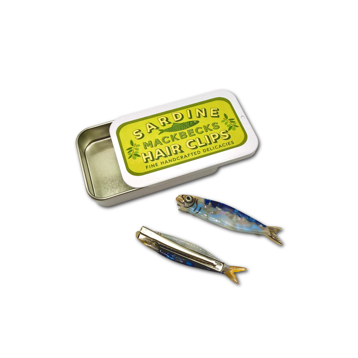 Sardine Barrette Set