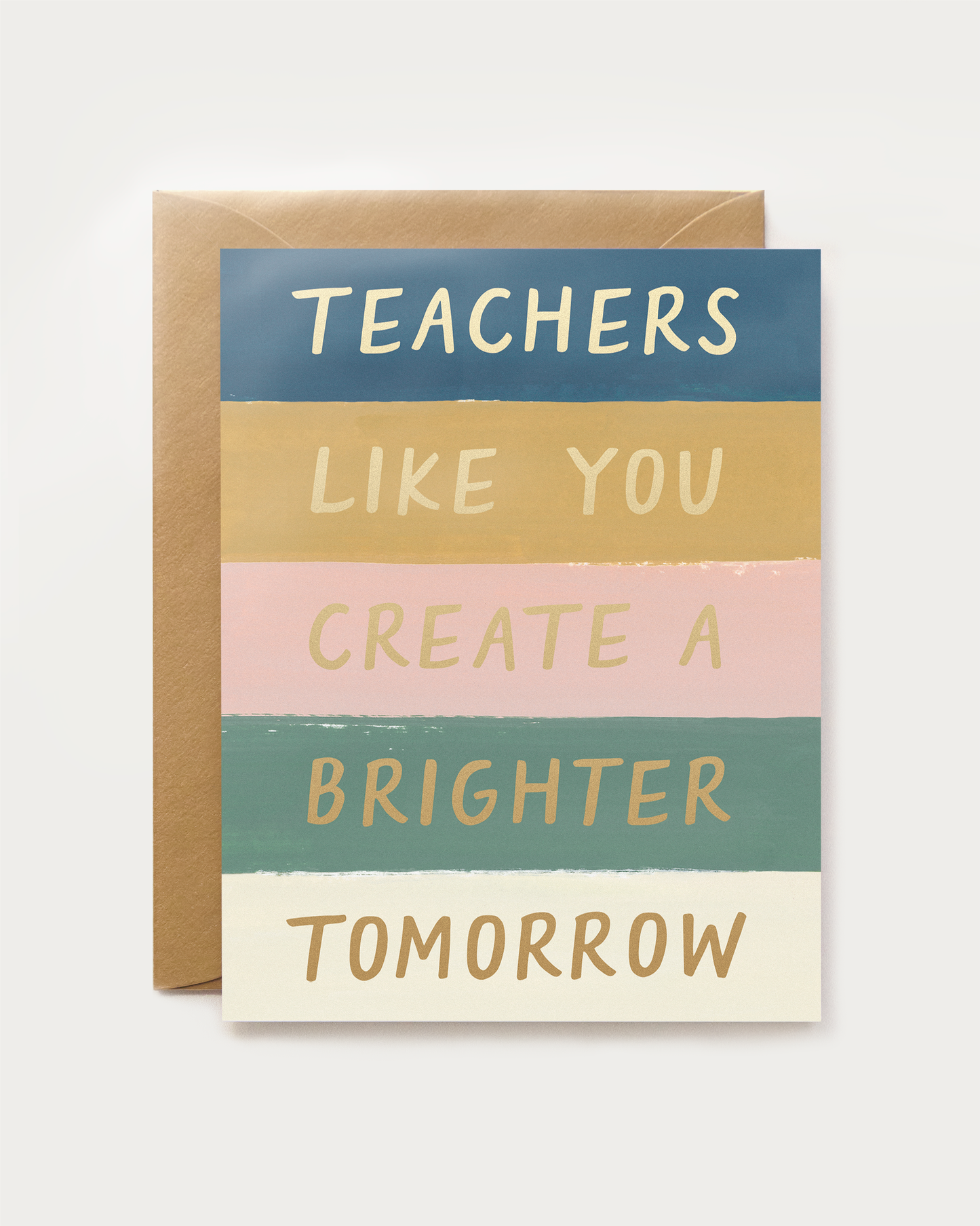 Teacher Brighter Tomorrow Card