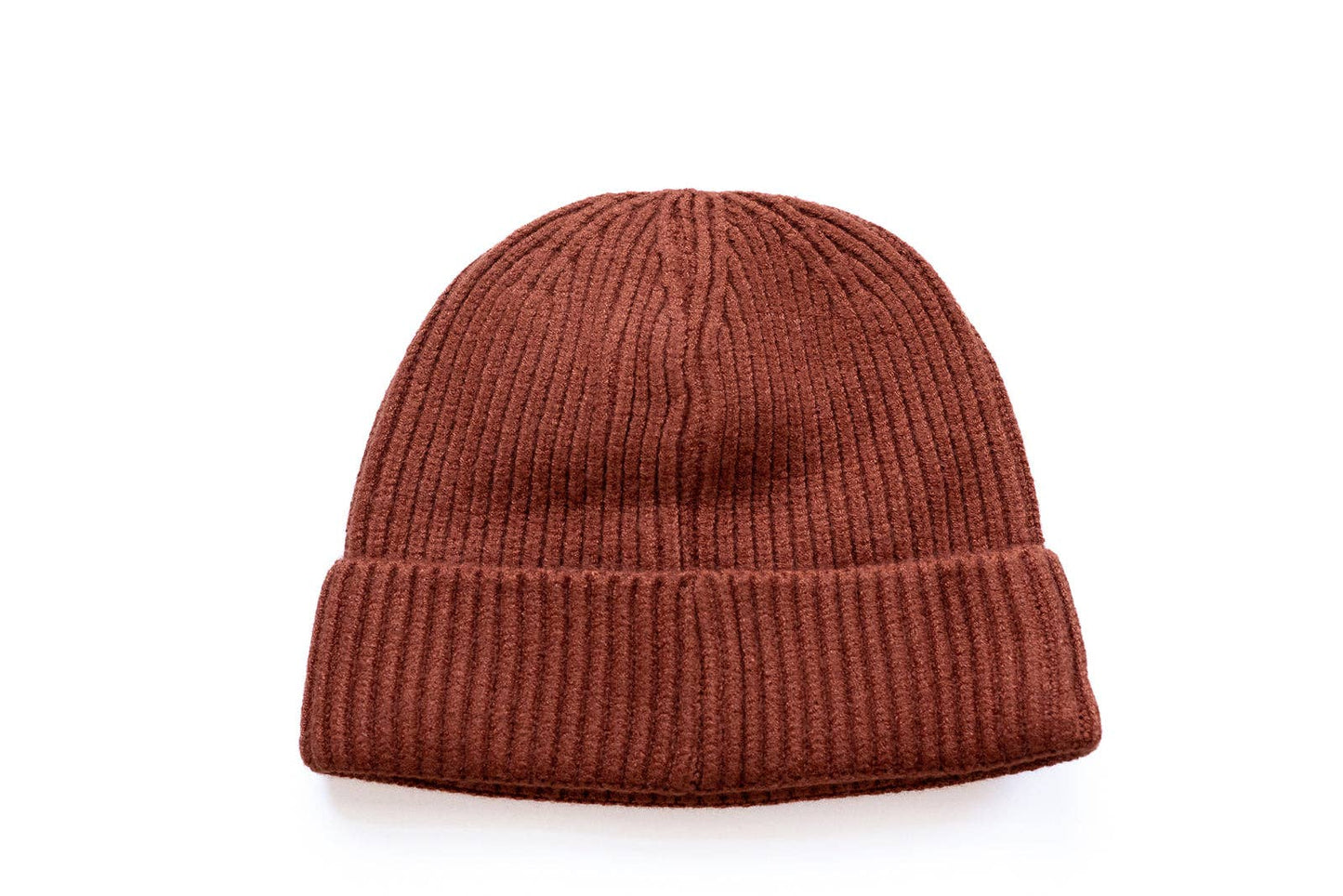 Rust Smiley Beanie | Small (6M-18M)