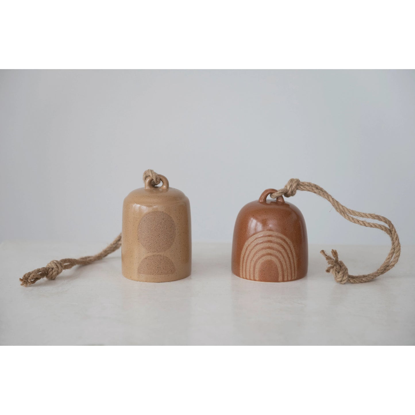 Stoneware Bell | Rainbow