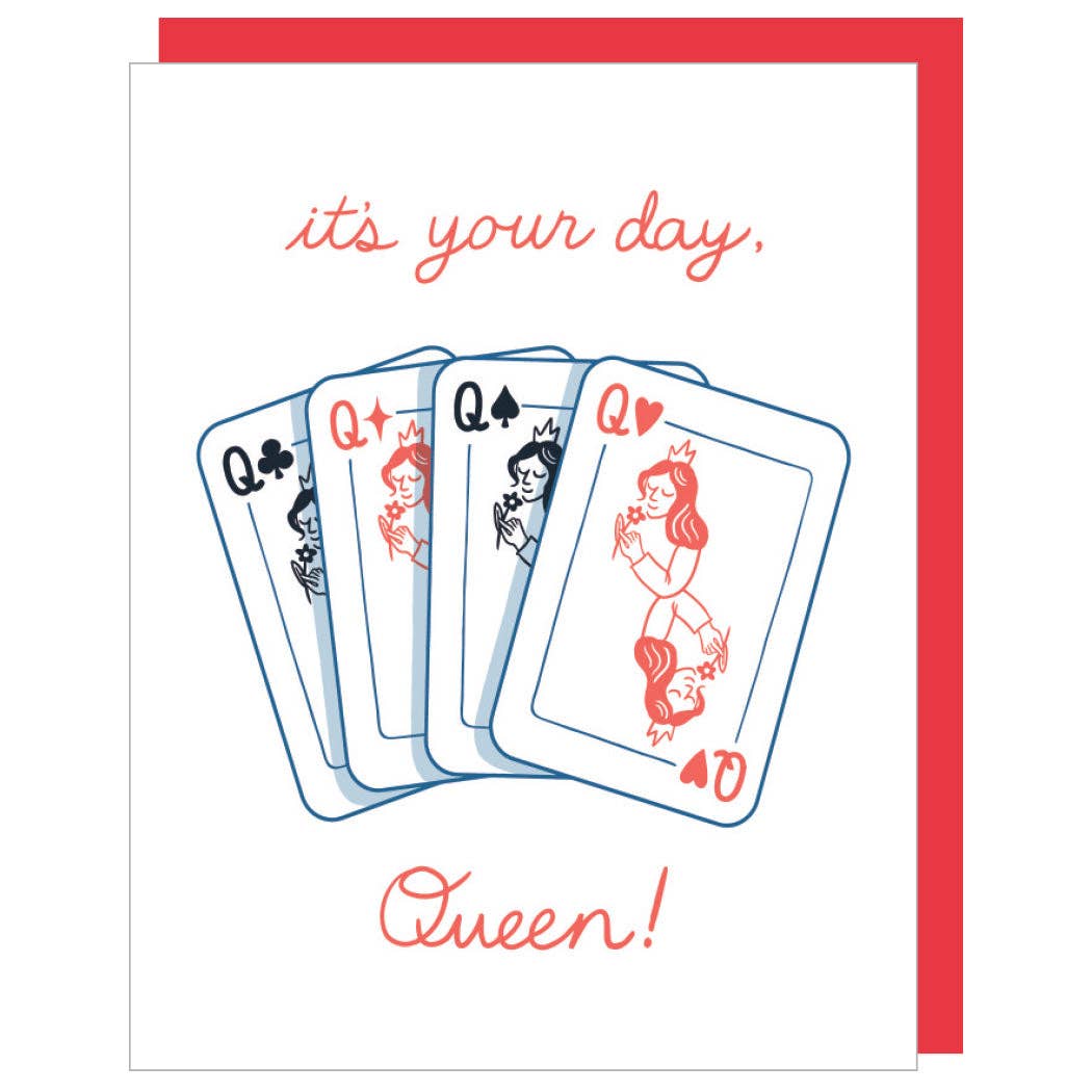 Queen Greeting Card