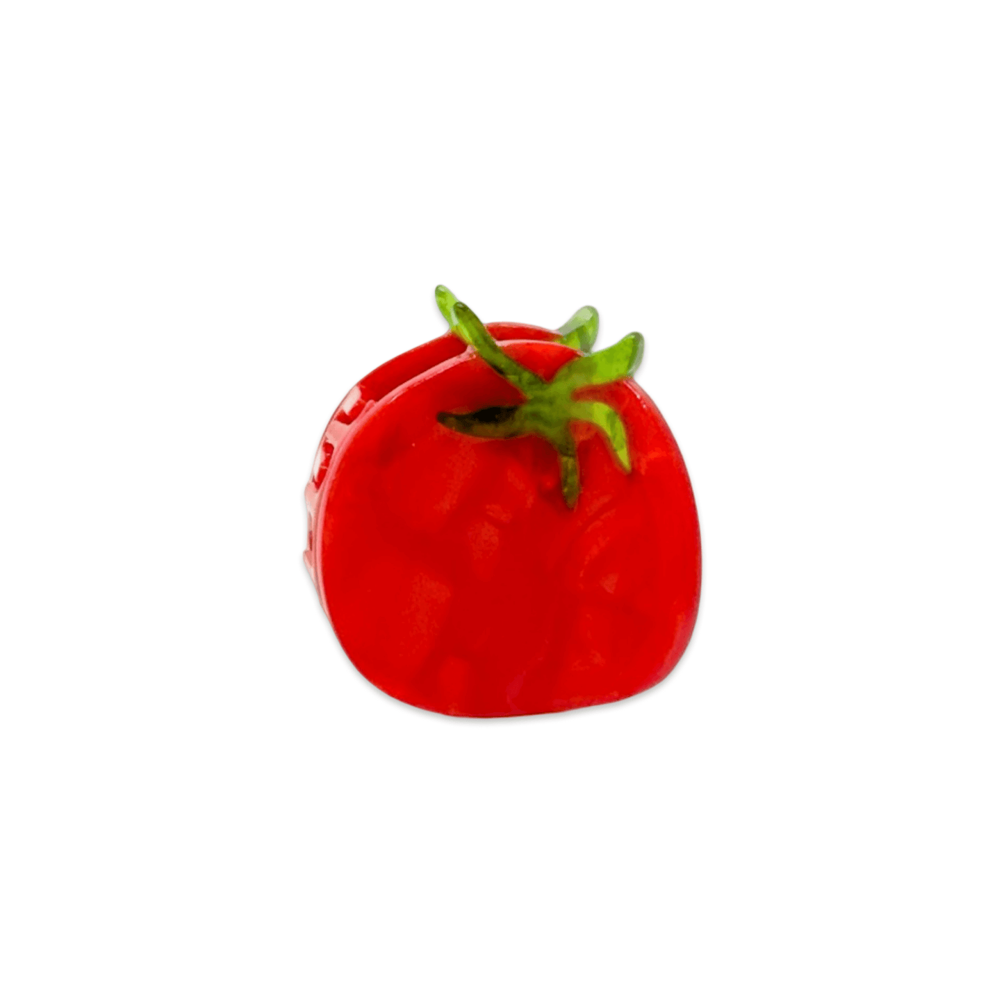 Mini Tomato Hair Claw Clip