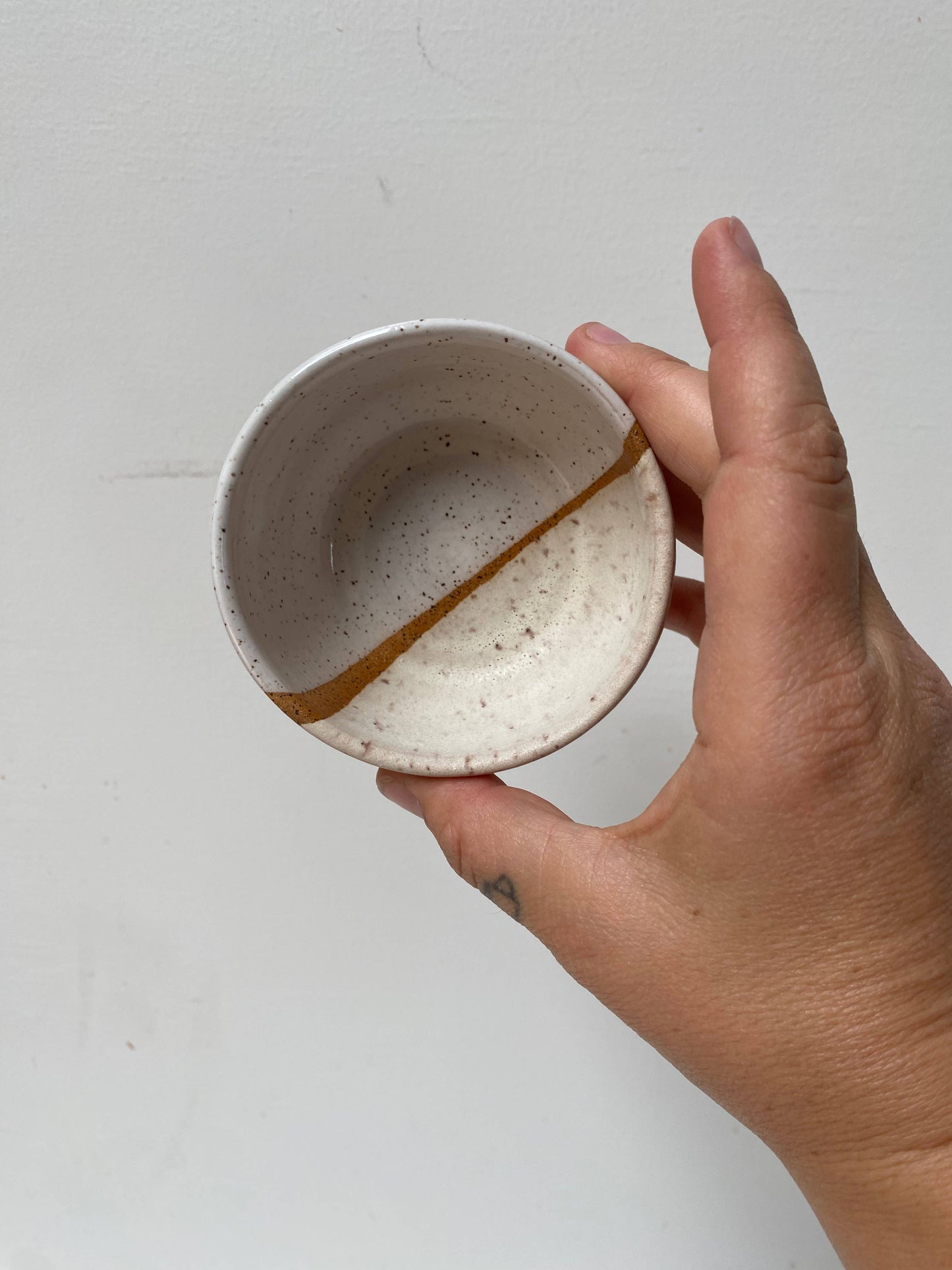 Snack bowl, munchkin bowl, catchall | White / matte cream