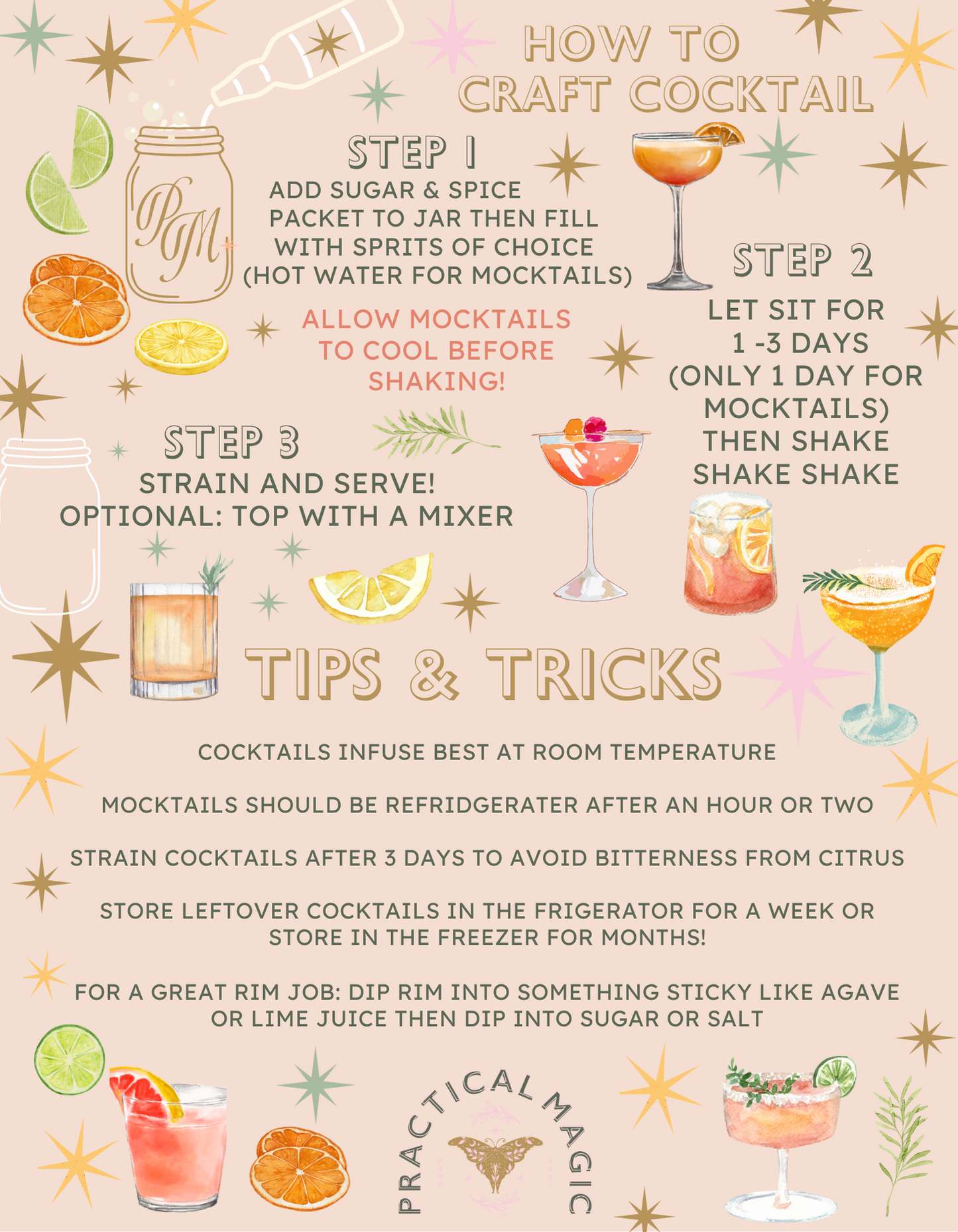 Spicy Margarita w/ Hibiscus & Damiana Craft Cocktail: Small