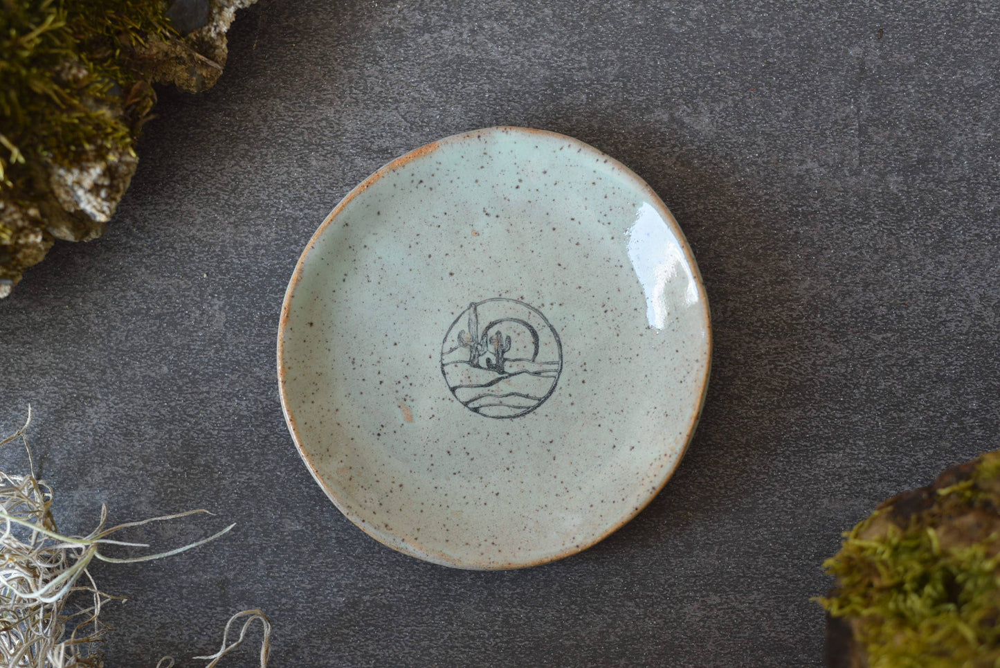 Mini Plate | Desert Sunscape