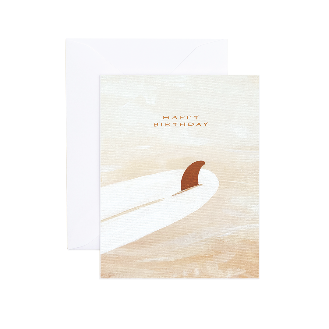 Redford Surf Birthday Card