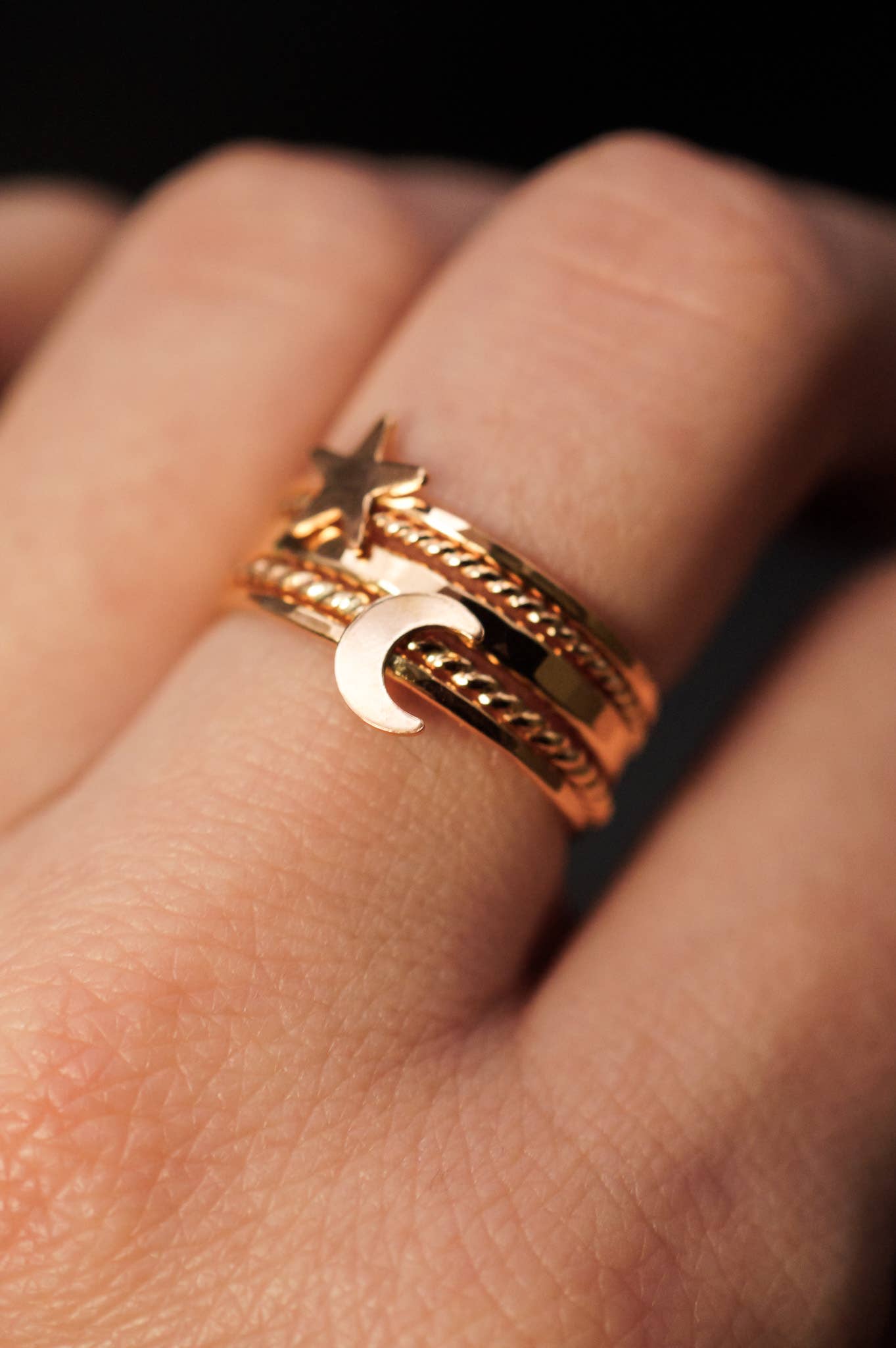 The Moon Ring | 14K Gold Fill | 7