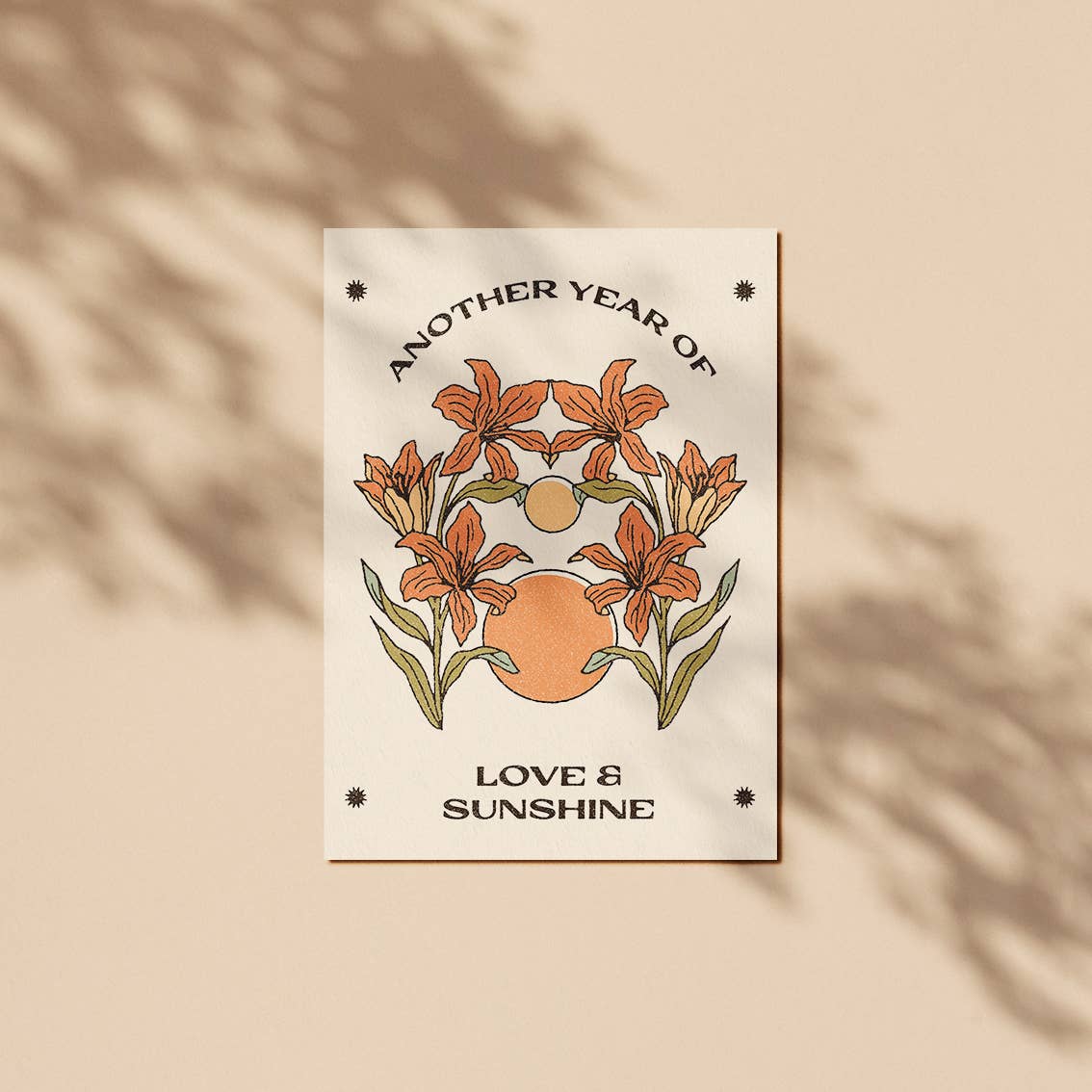 Another Year of Love & Sunshine Card: Cello-free