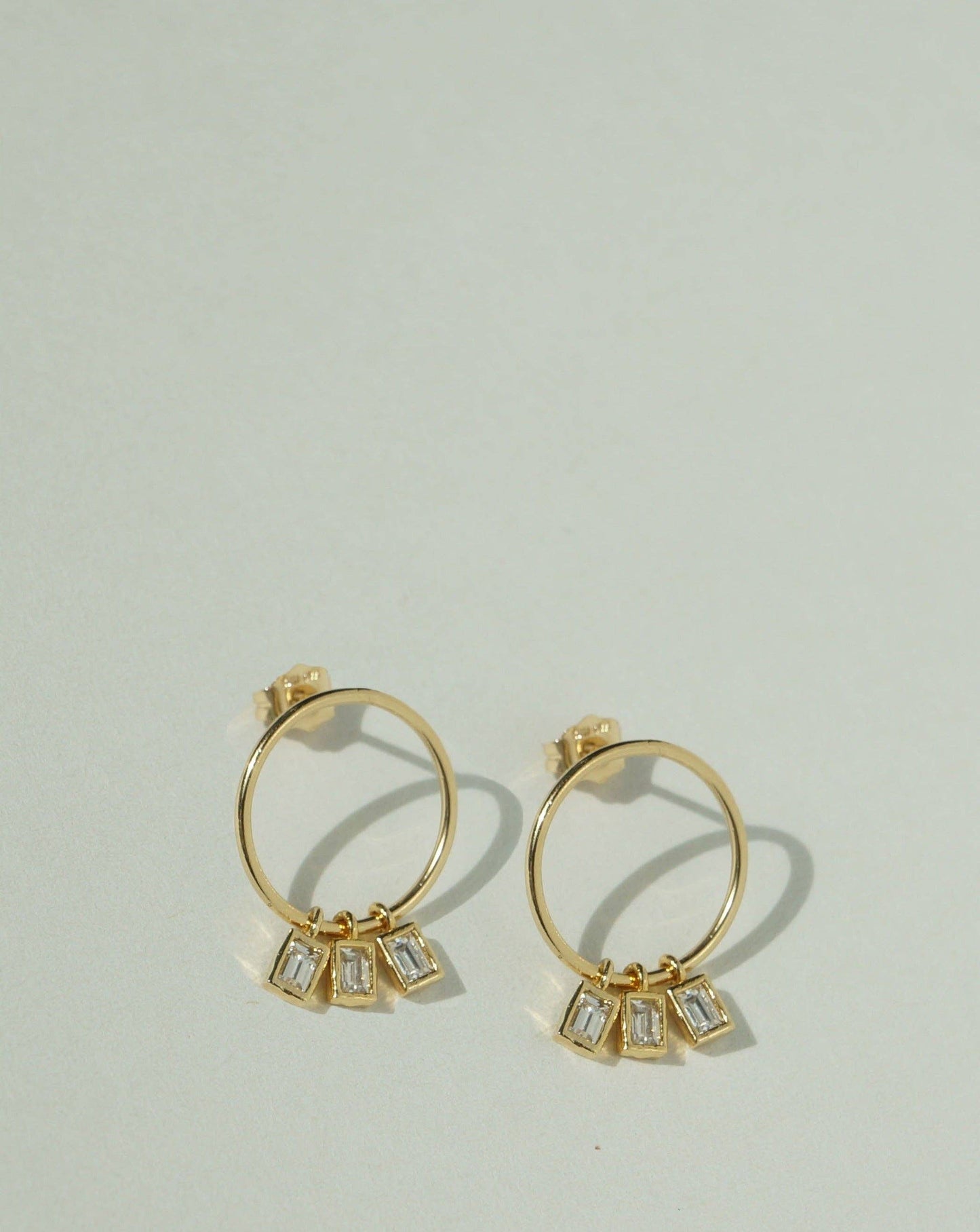Madison Earrings: Sterling Silver