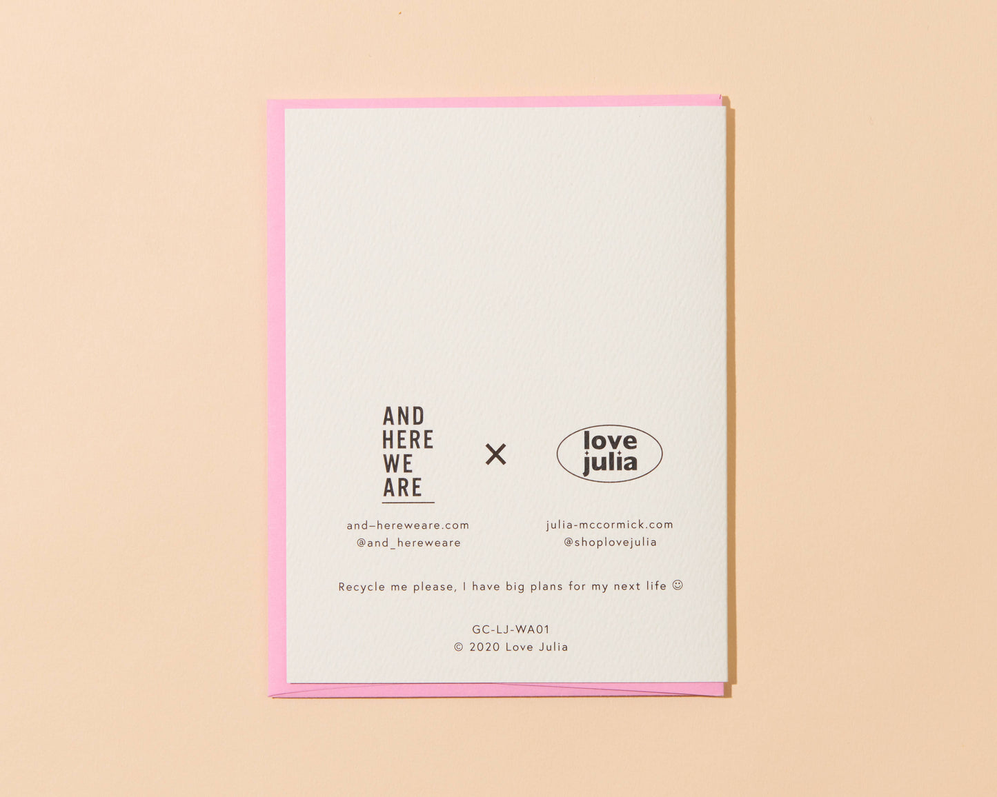 Good Luck Charms Card