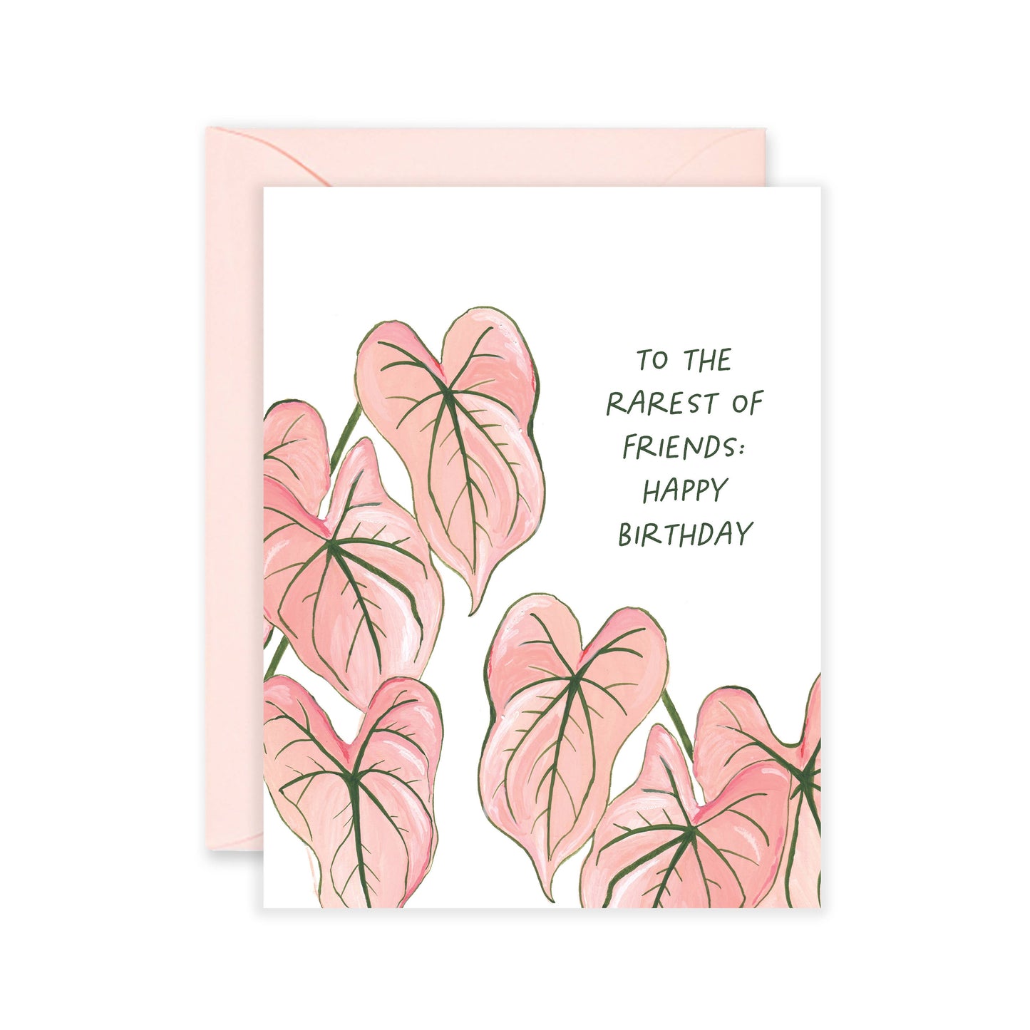 Rare Friend Plant Birthday Card
