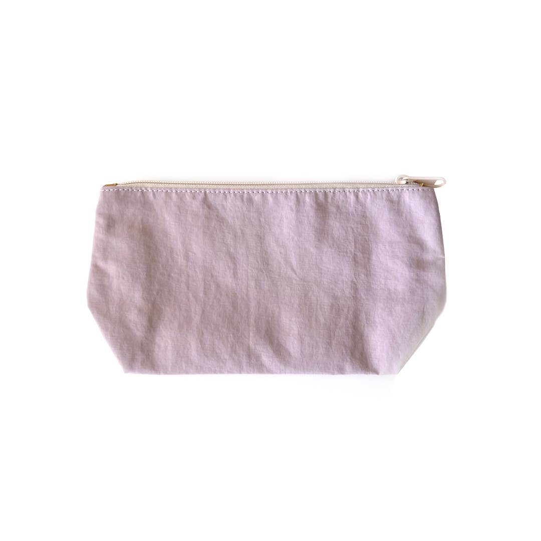 Dusty Rose/Mustard Playful Small Pouch