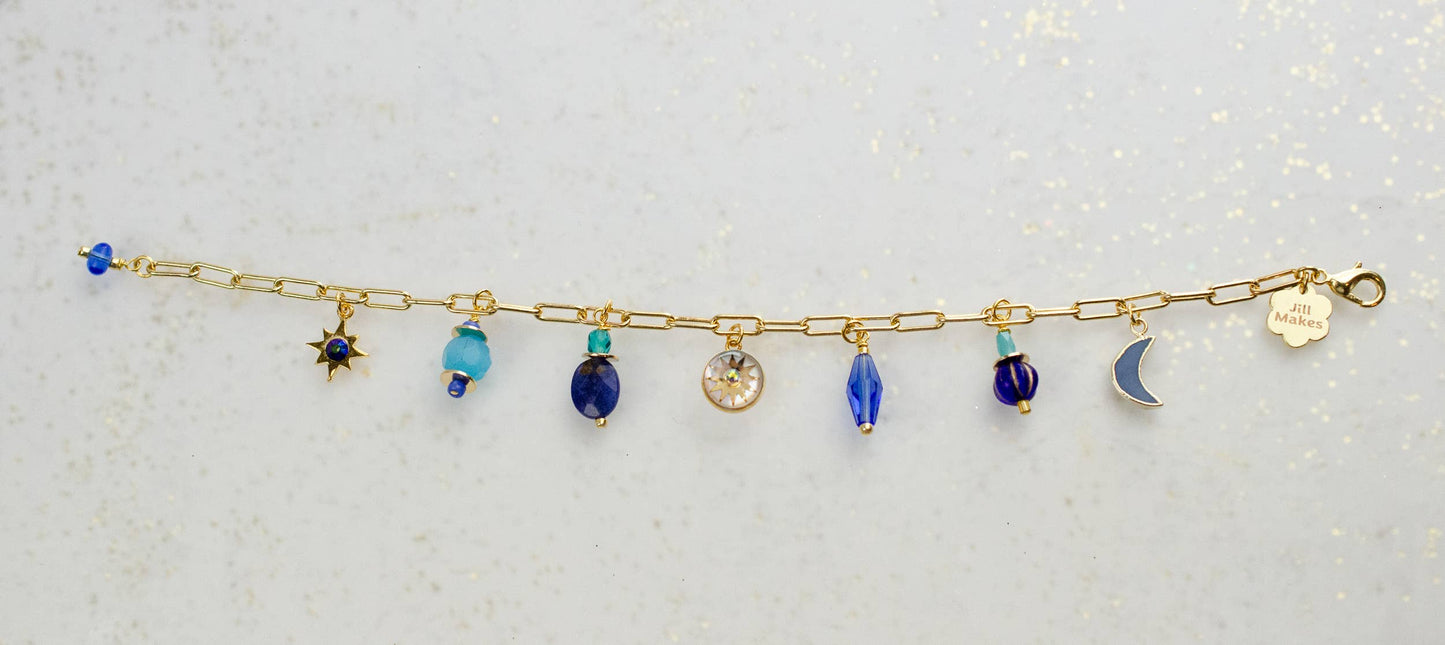 Zodiac Water Sign Charm Bracelet