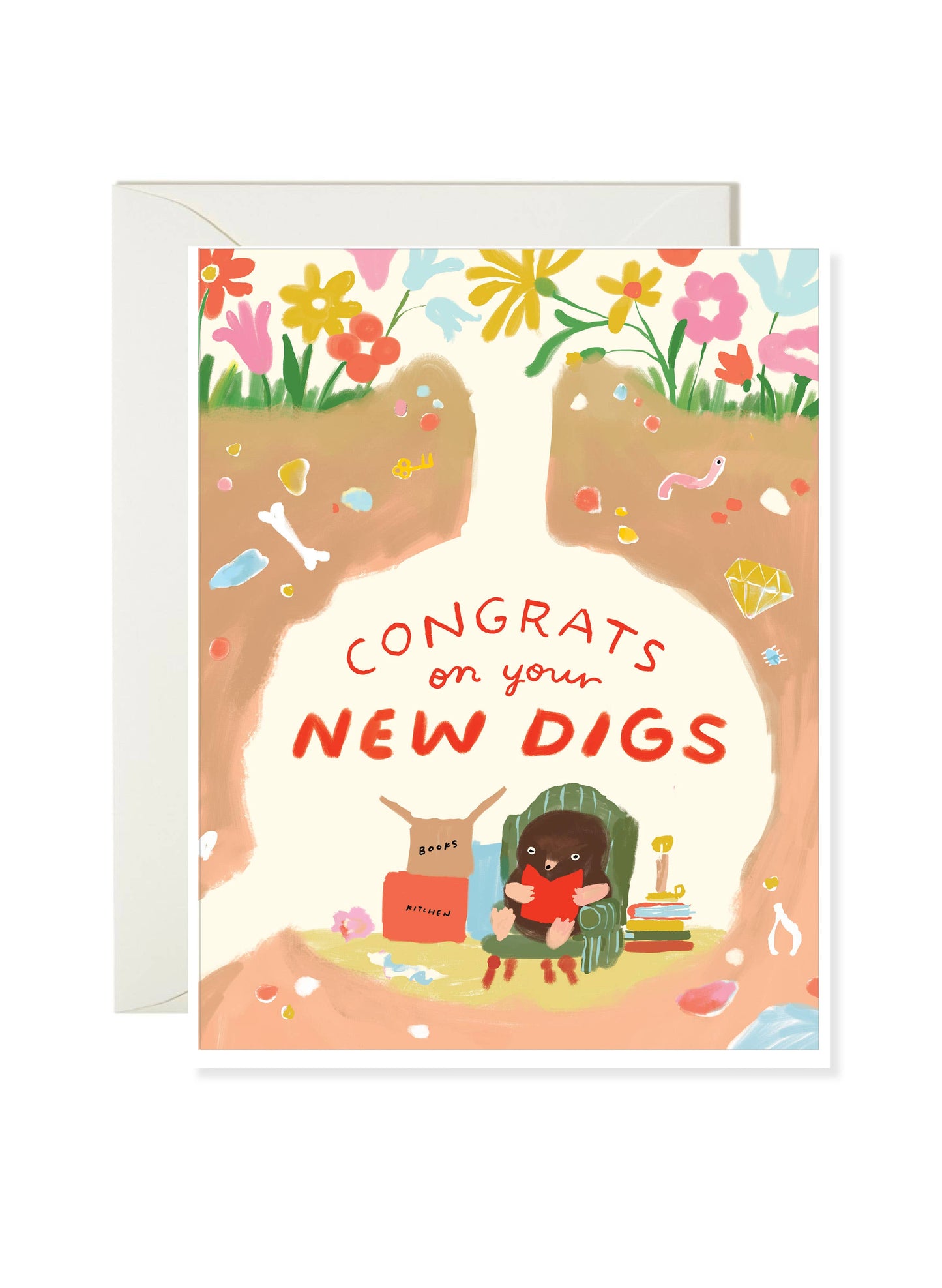 New Digs New Home Card