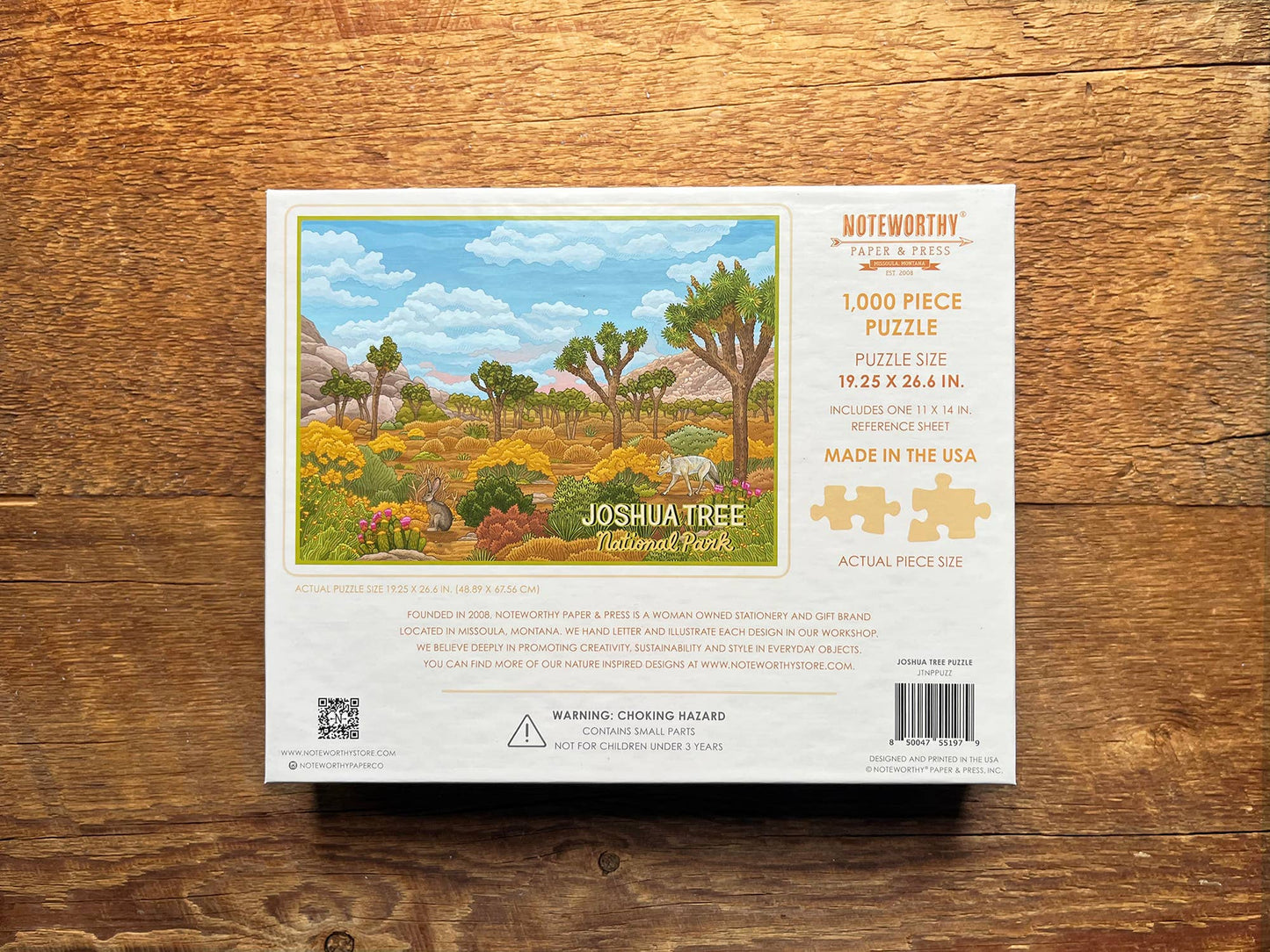Joshua Tree National Park Puzzle